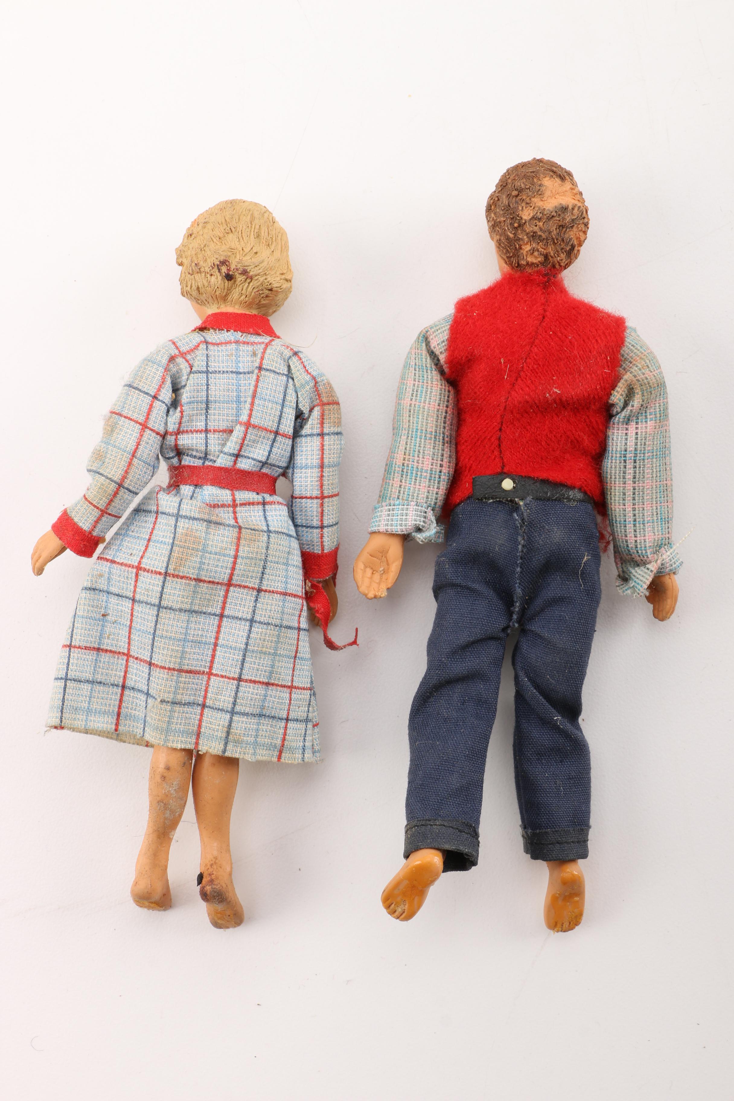 Vintage Concord Wooden Dollhouse Furniture