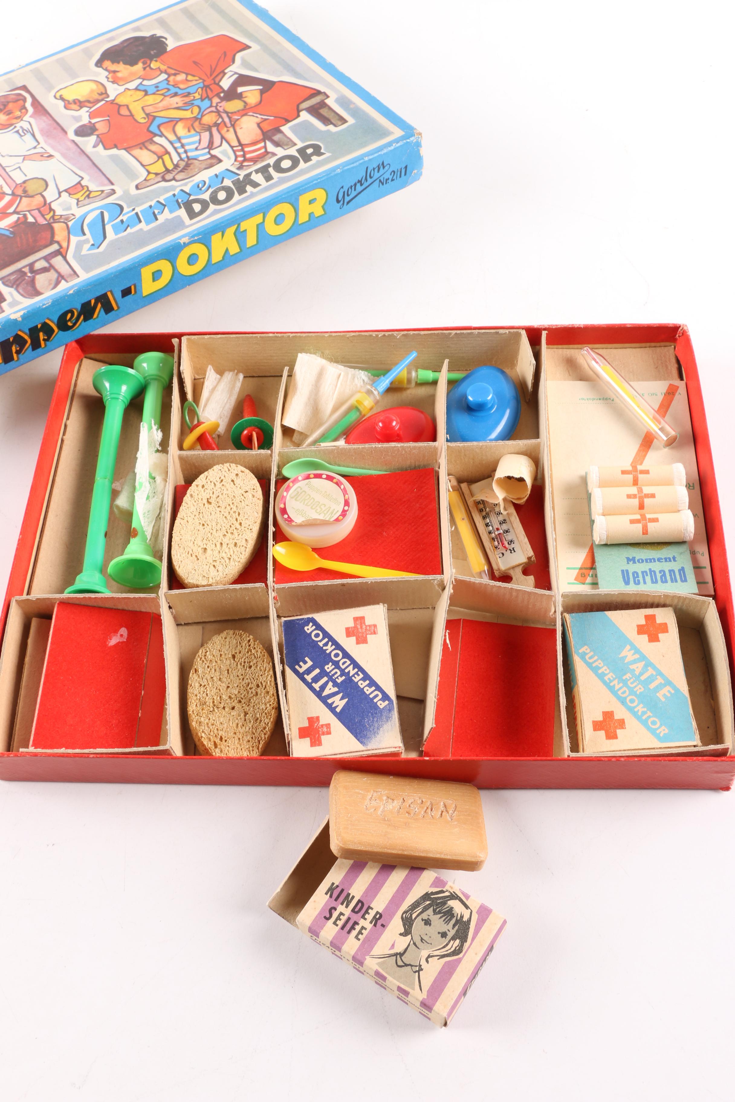 Vintage German Children's Pretend Play Toys