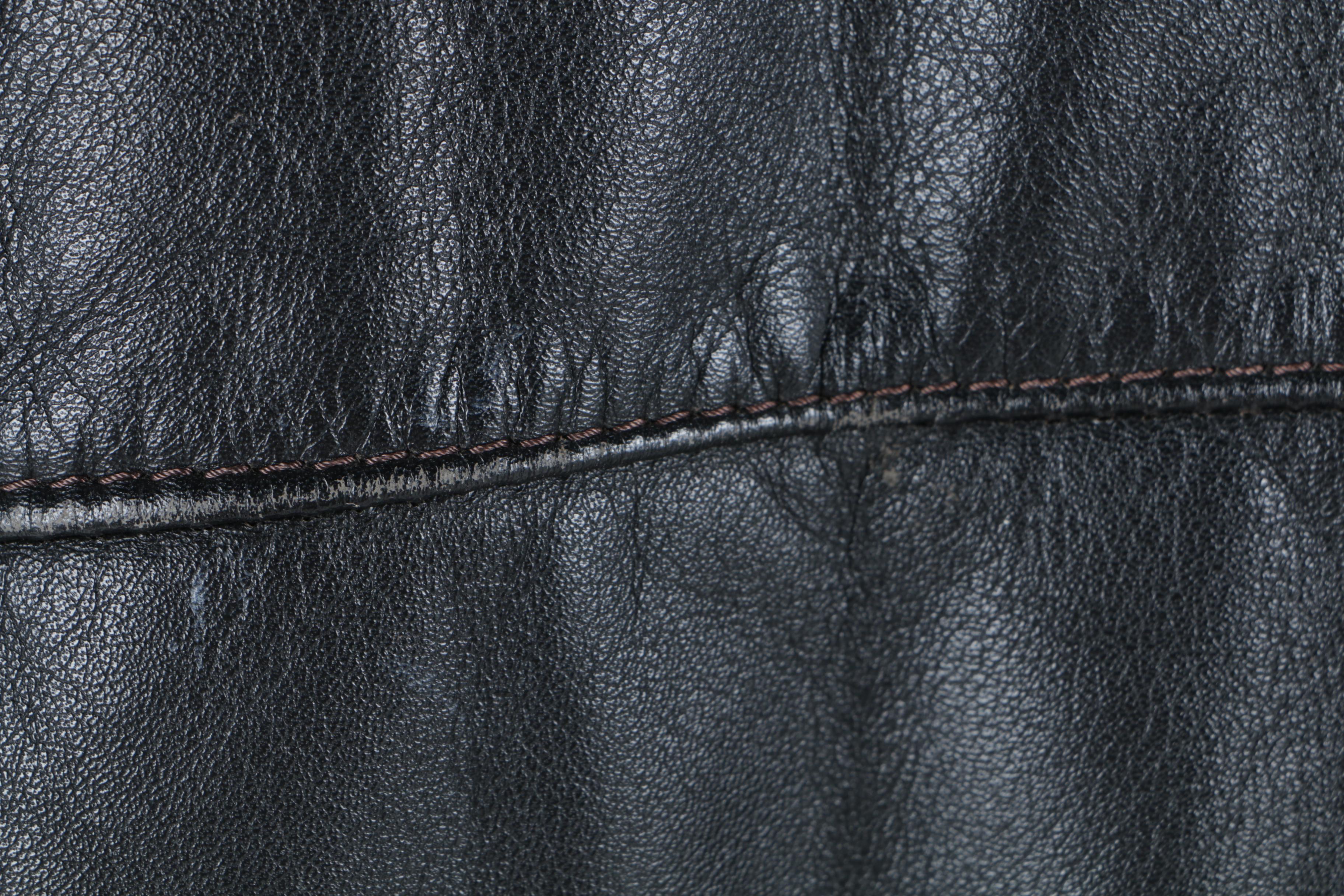 Men's Hein Gericke for Harley-Davidson Black Leather Motorcycle Jacket