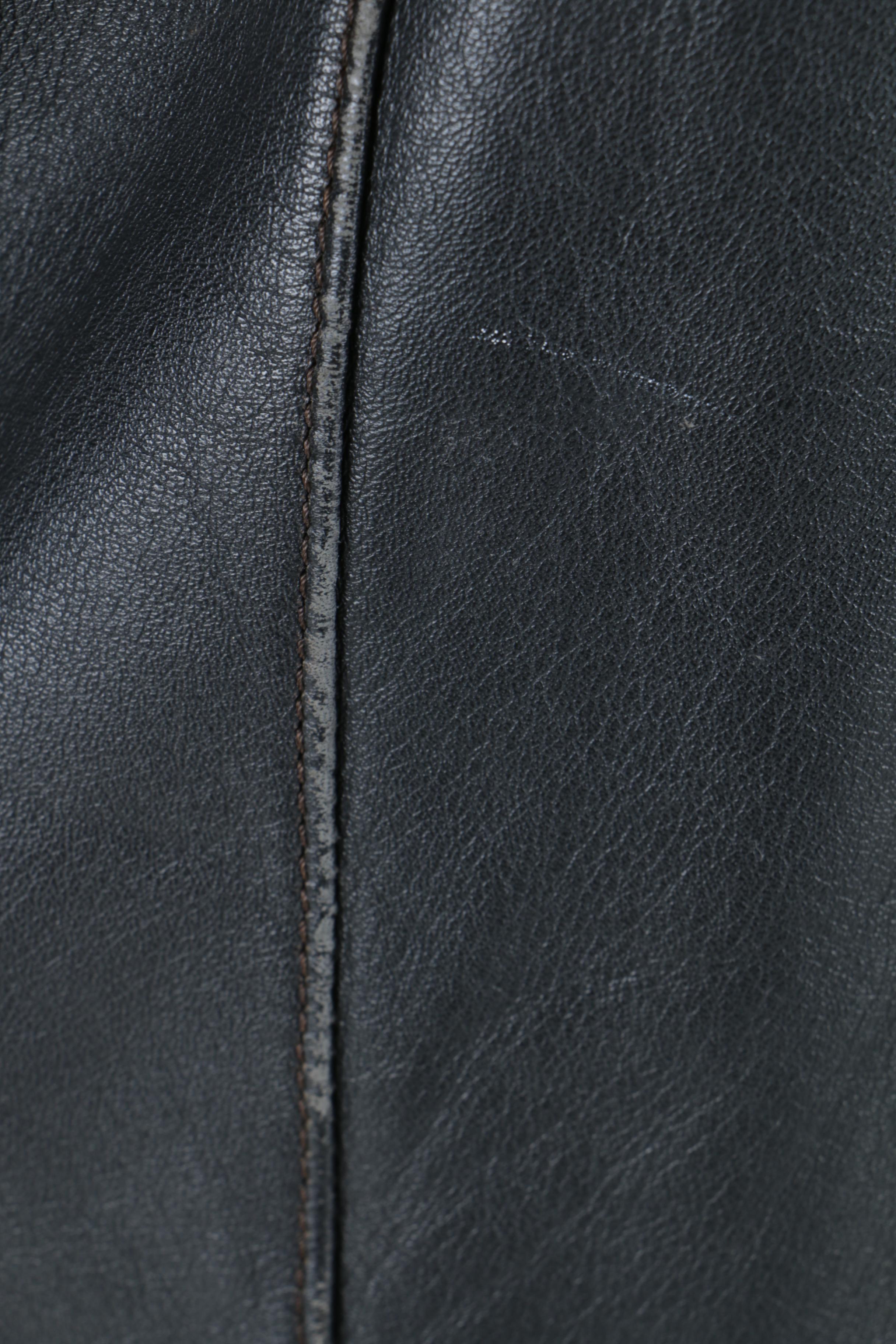 Men's Hein Gericke for Harley-Davidson Black Leather Motorcycle Jacket