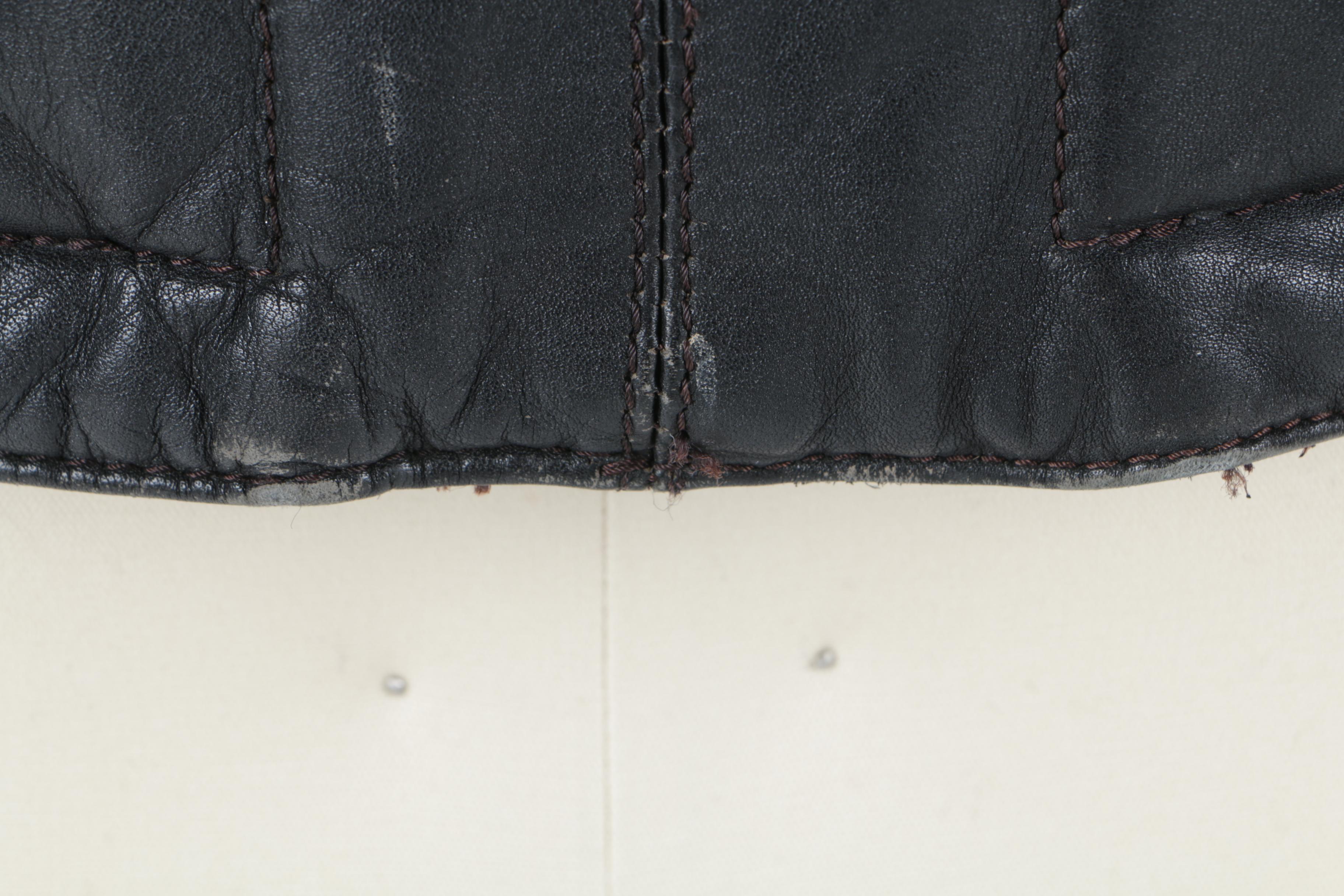 Men's Hein Gericke for Harley-Davidson Black Leather Motorcycle Jacket