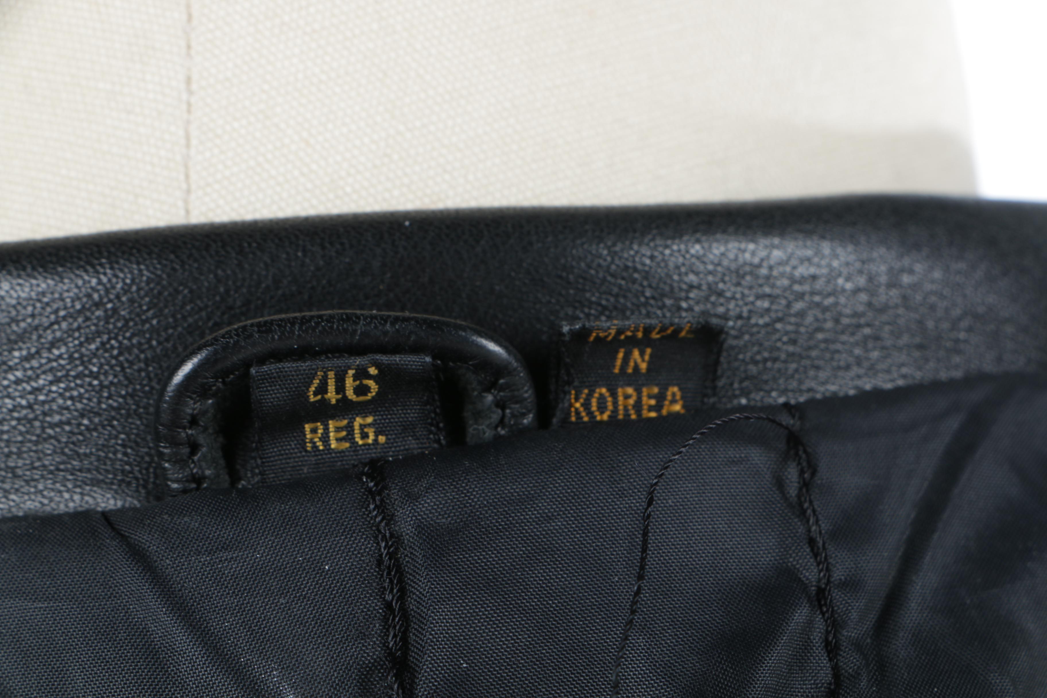 Men's Hein Gericke for Harley-Davidson Black Leather Motorcycle Jacket