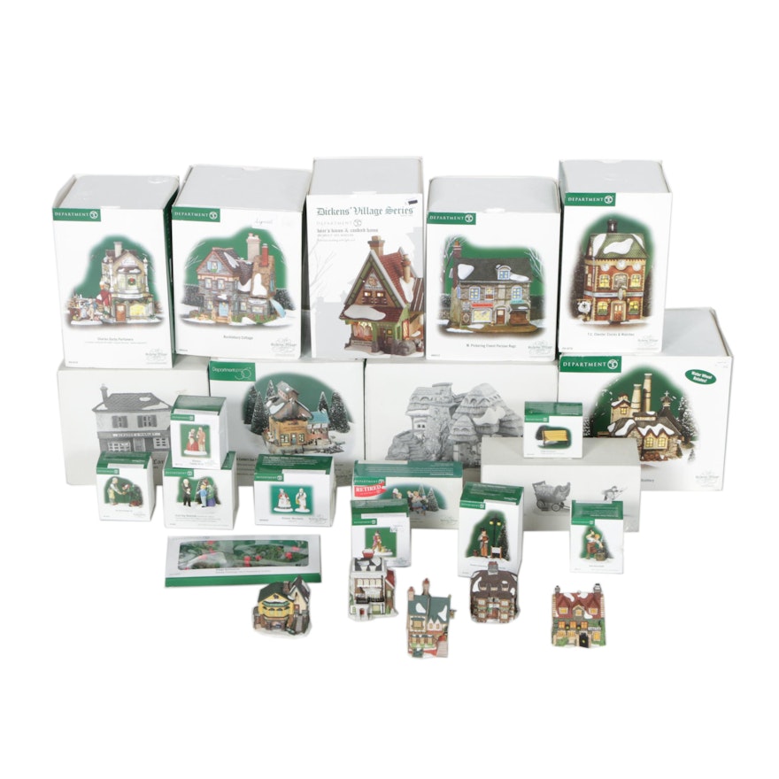 Department 56 "Dickens' Village" Porcelain Ornaments and Figurines