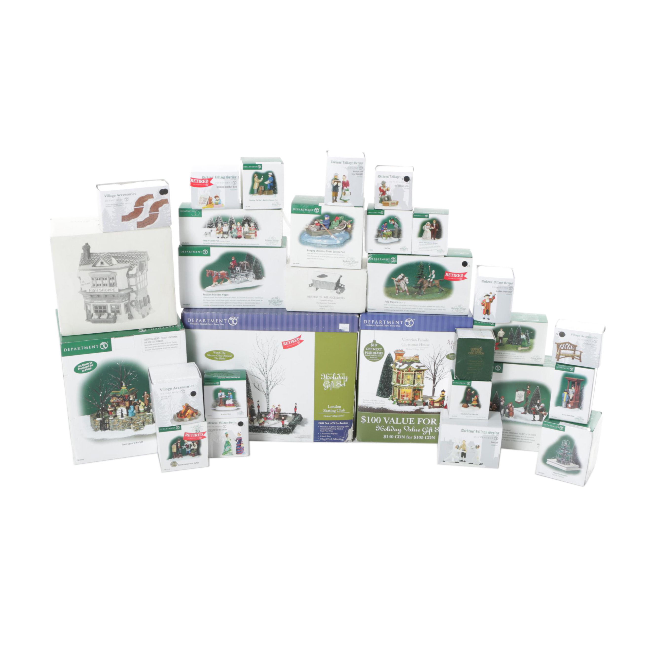 Department 56 Dickens Christmas Village