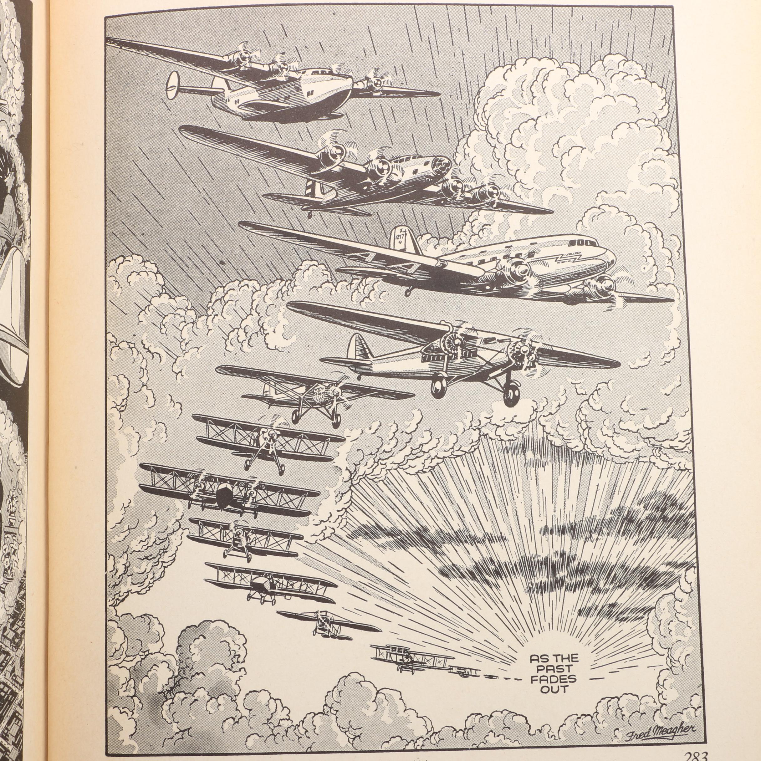 "Aviation" Volumes 1-6 and Three Vintage Aviation Books by Assen Jordanoff