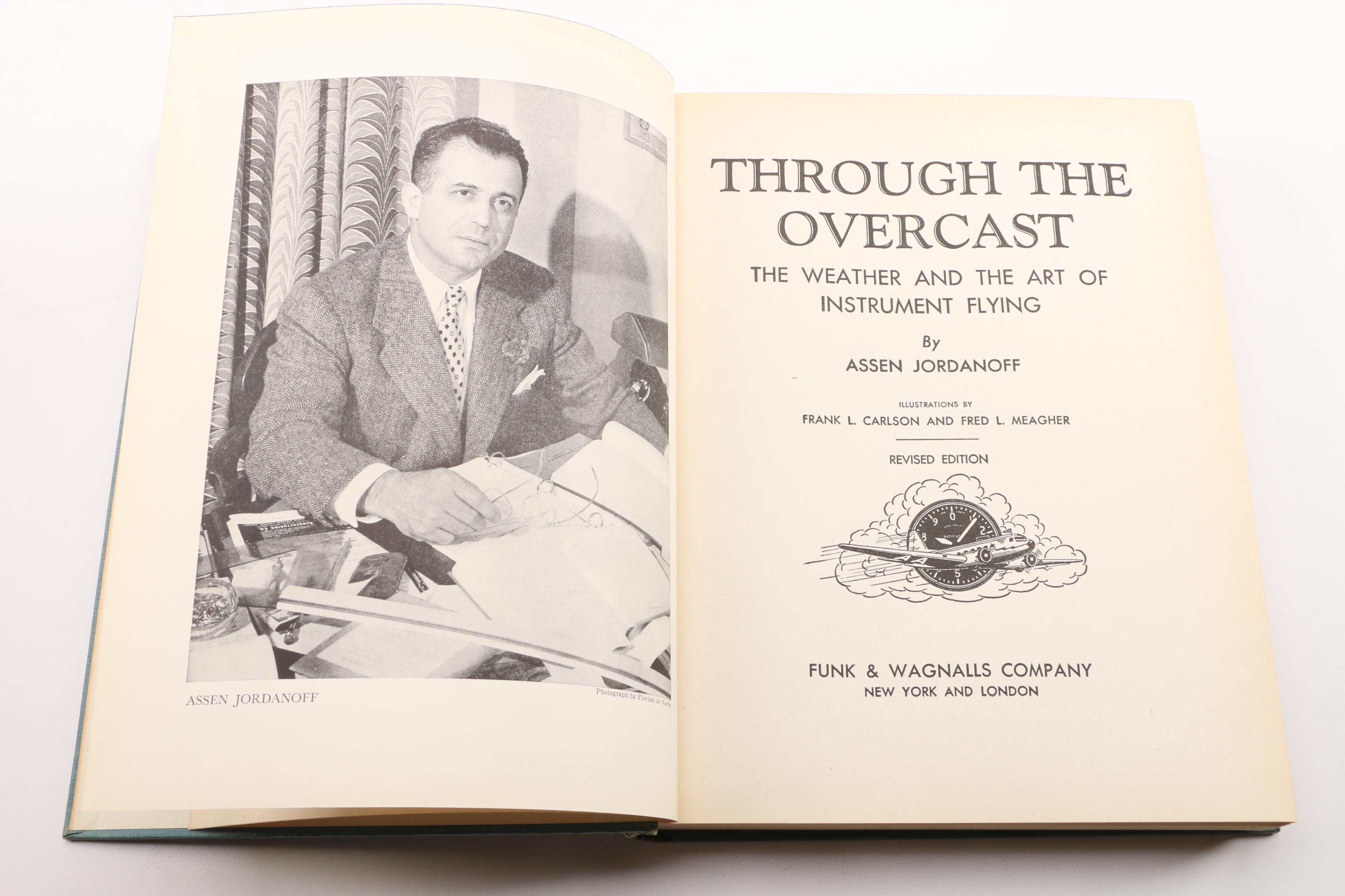 "Aviation" Volumes 1-6 and Three Vintage Aviation Books by Assen Jordanoff