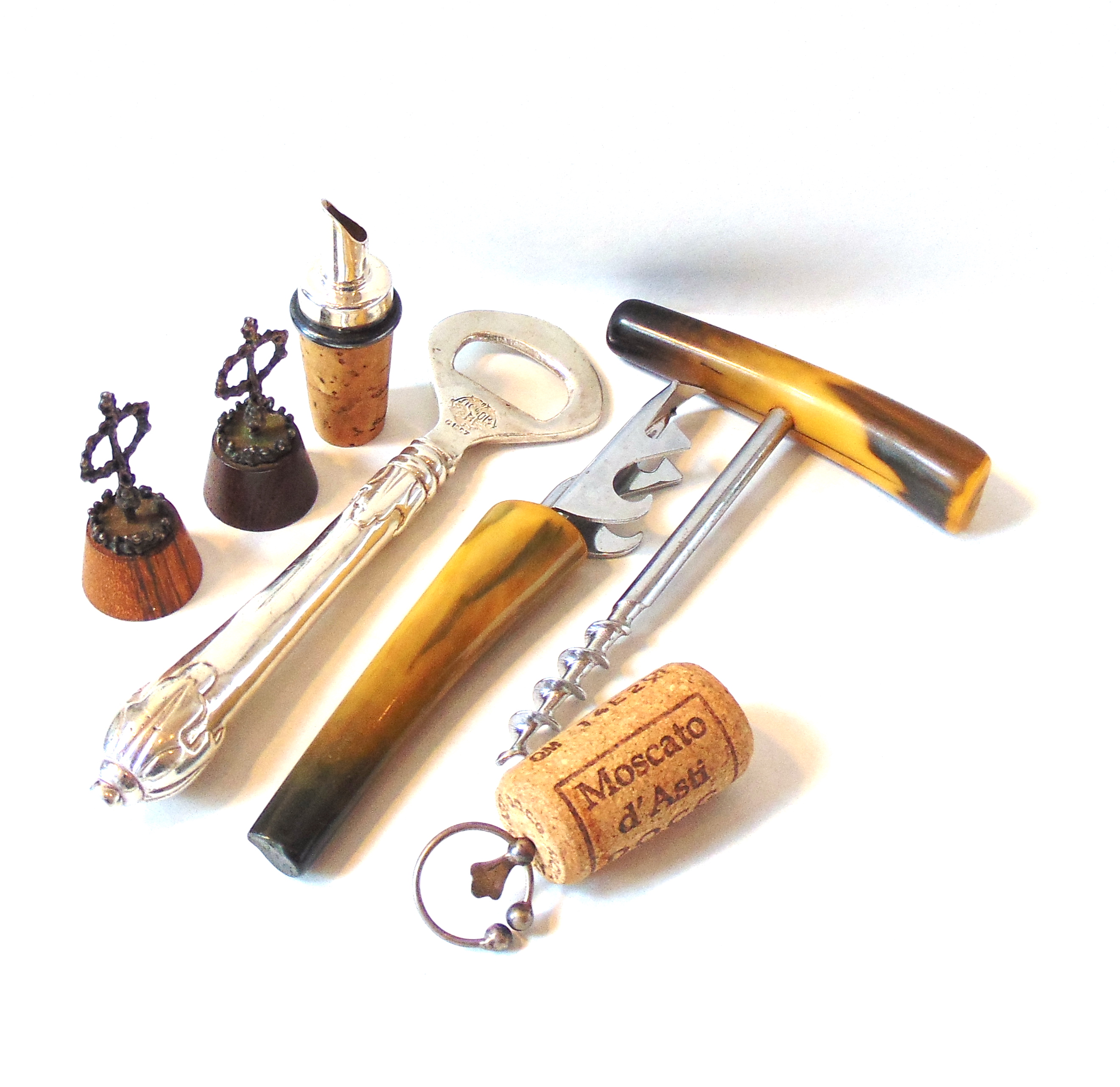 Swedish 830 Silver Moscato d'Asti Cork and Other Barware
