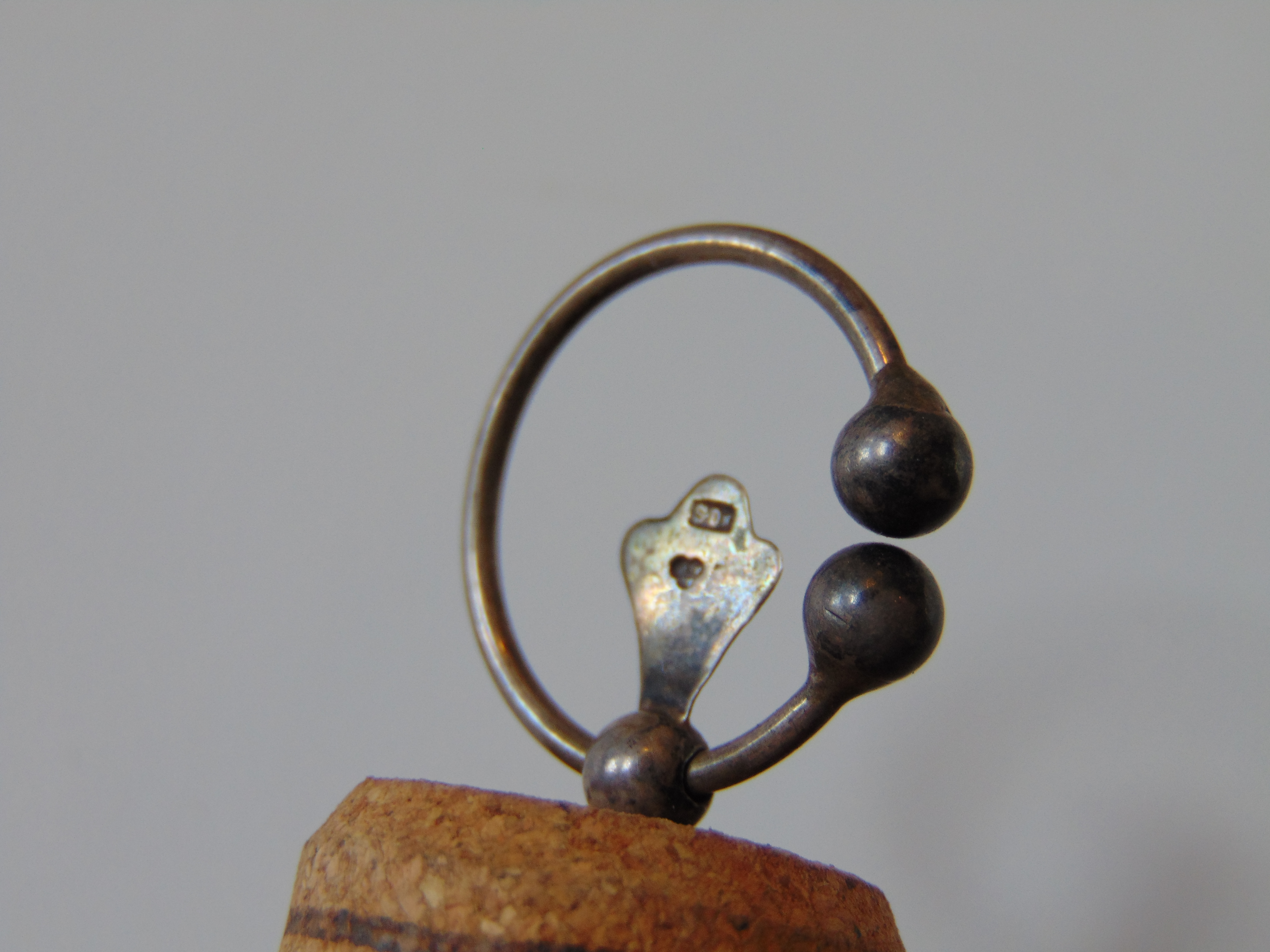 Swedish 830 Silver Moscato d'Asti Cork and Other Barware