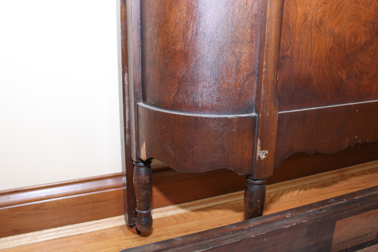 Antique West Michigan Furniture Company Bed Frame