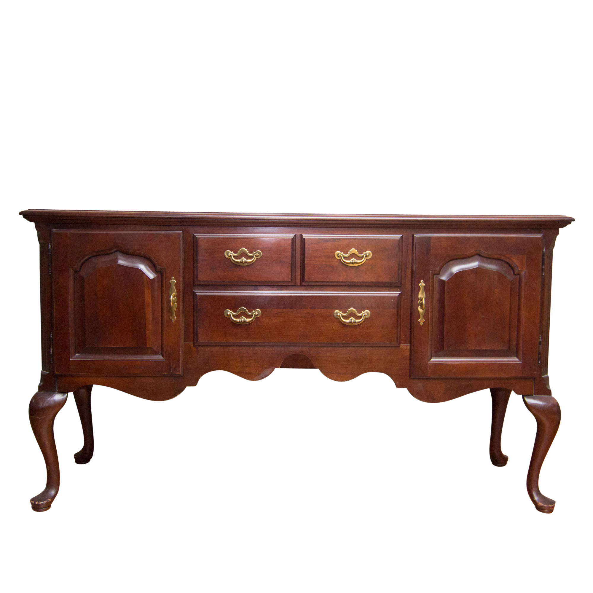 Thomasville Queen Anne Style "Lowboy" Sideboard