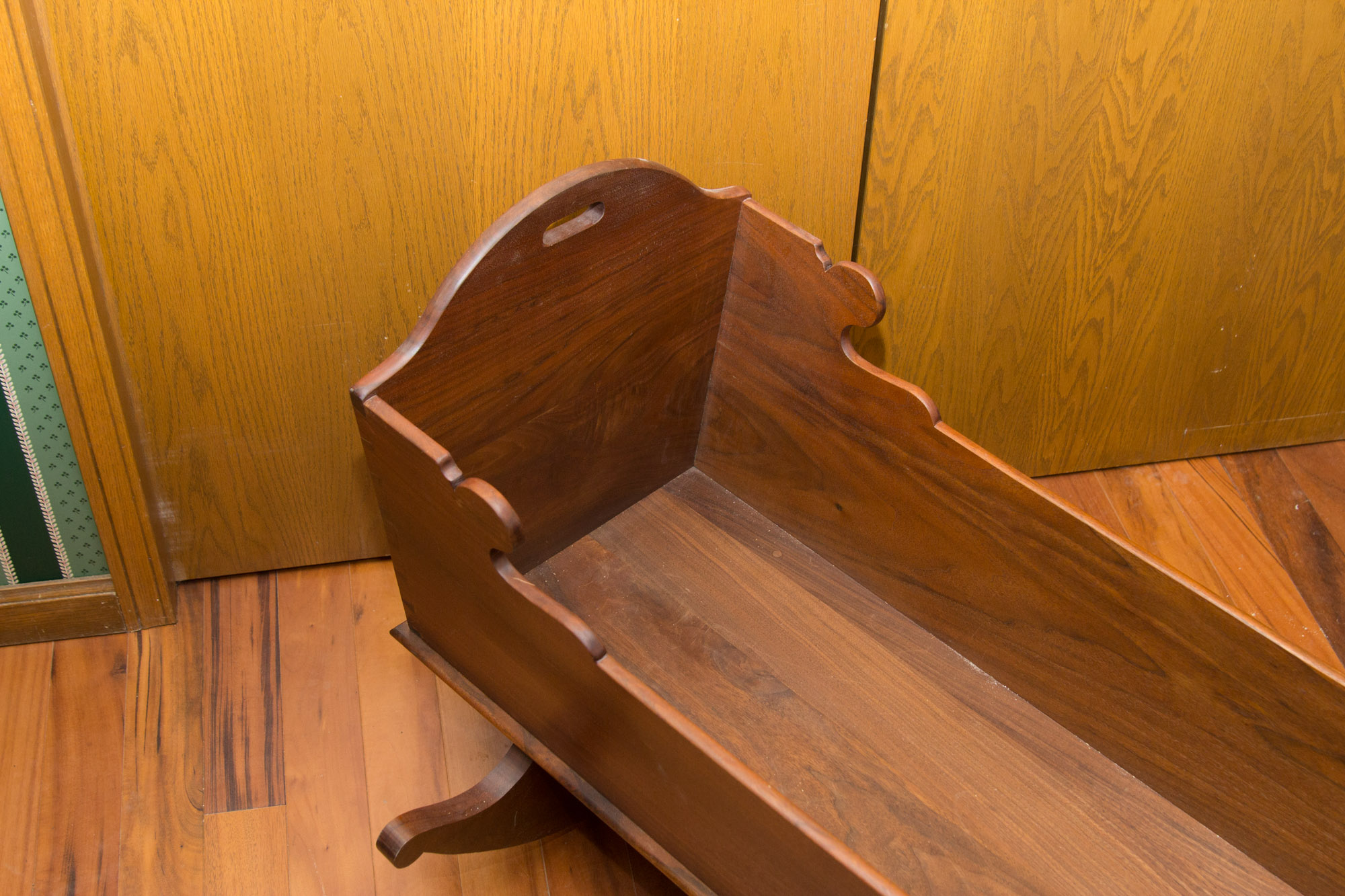 Vintage Decorative Wooden Cradle