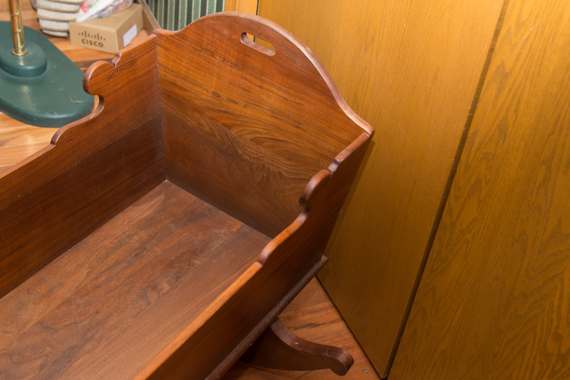 Vintage Decorative Wooden Cradle