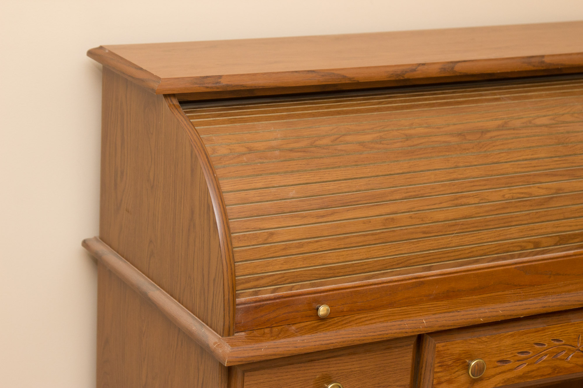 Vintage Roll Top Desk