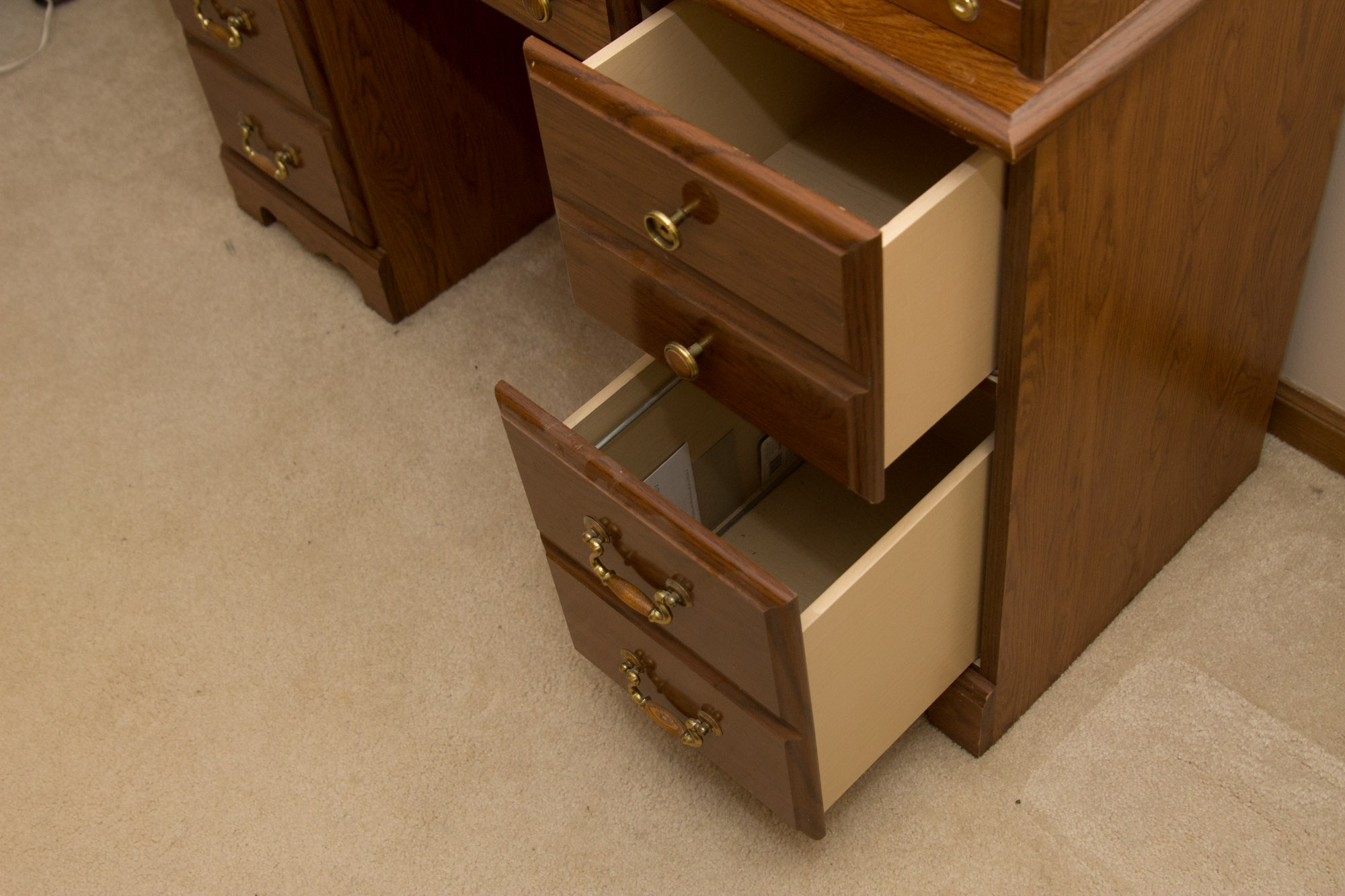 Vintage Roll Top Desk