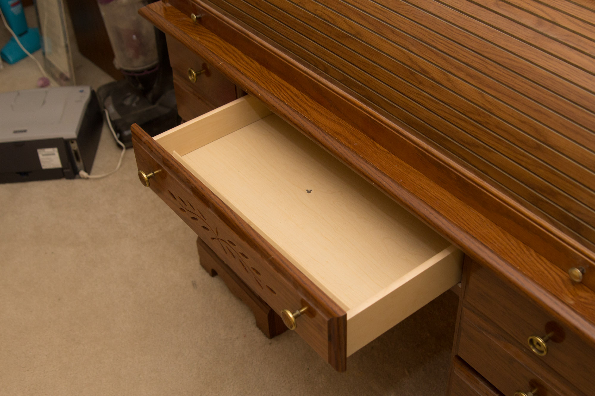 Vintage Roll Top Desk