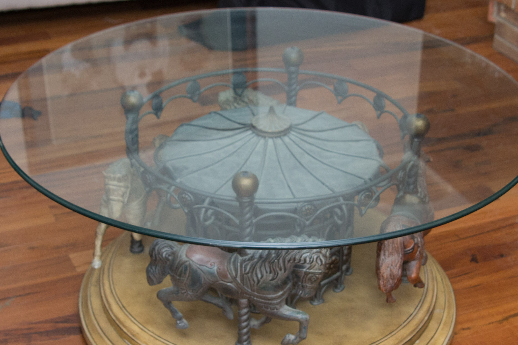 Carousel Horse Coffee Table