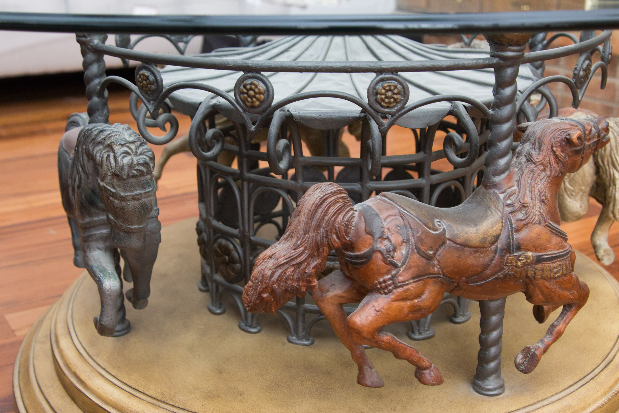 Carousel Horse Coffee Table
