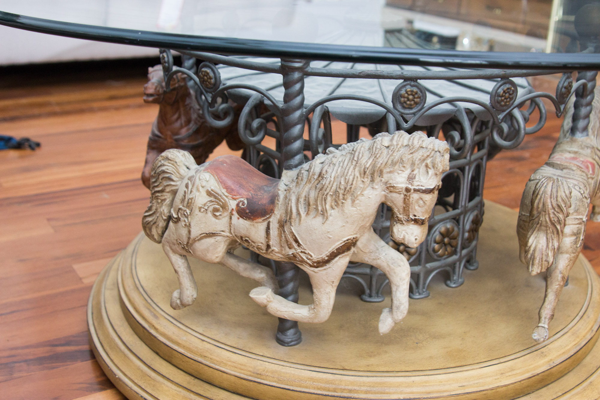 Carousel Horse Coffee Table