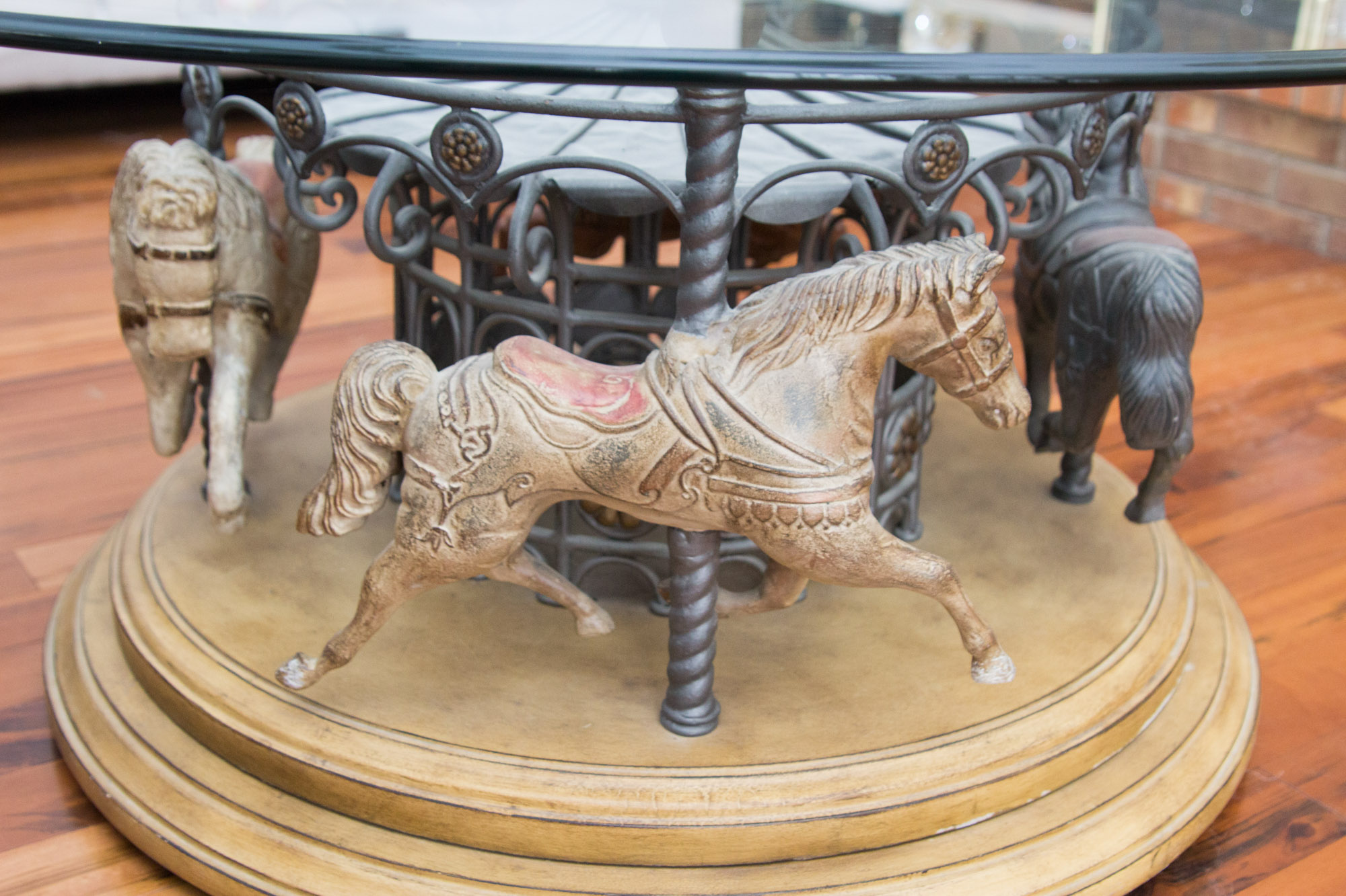 Carousel Horse Coffee Table
