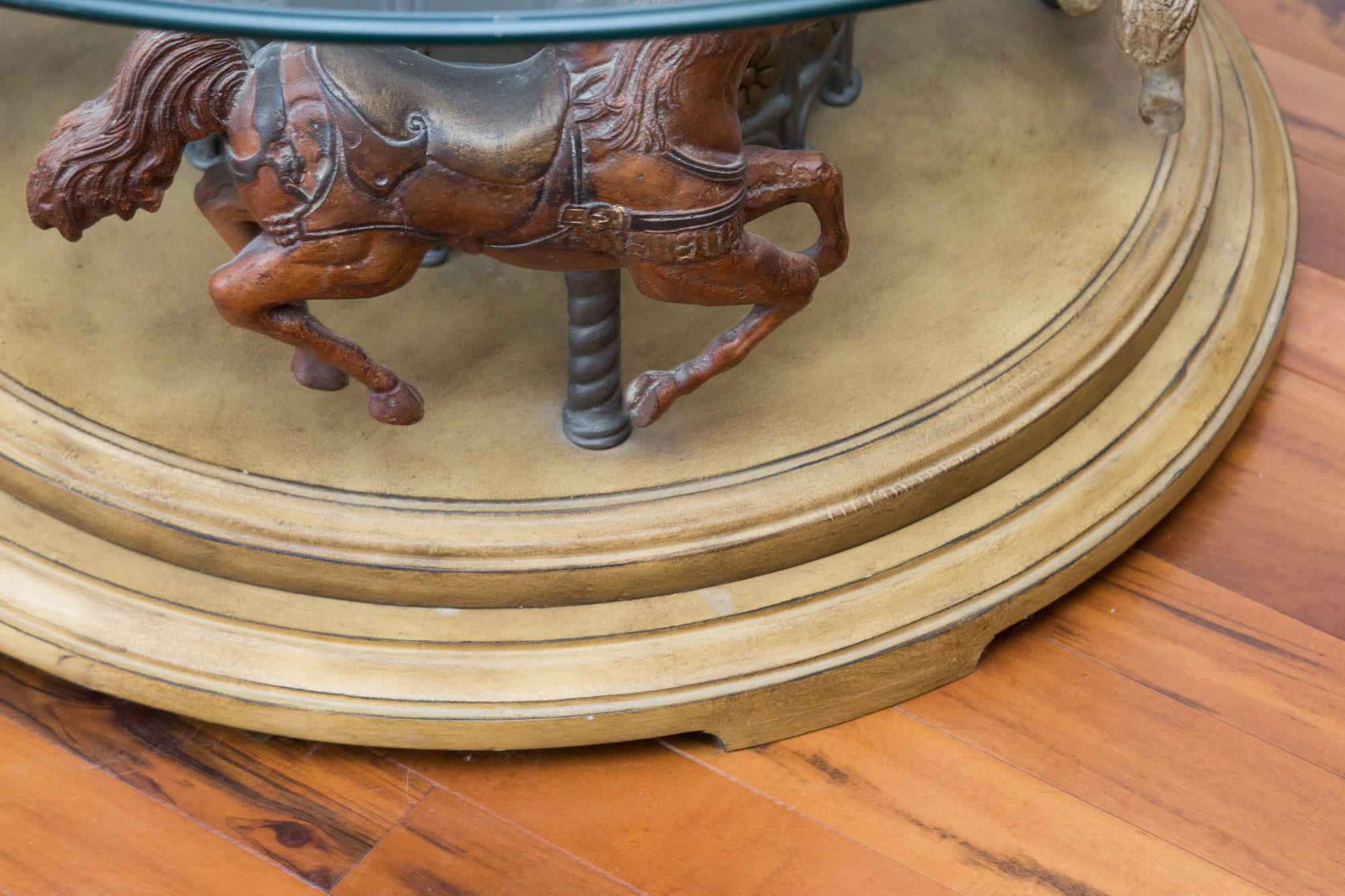 Carousel Horse Coffee Table