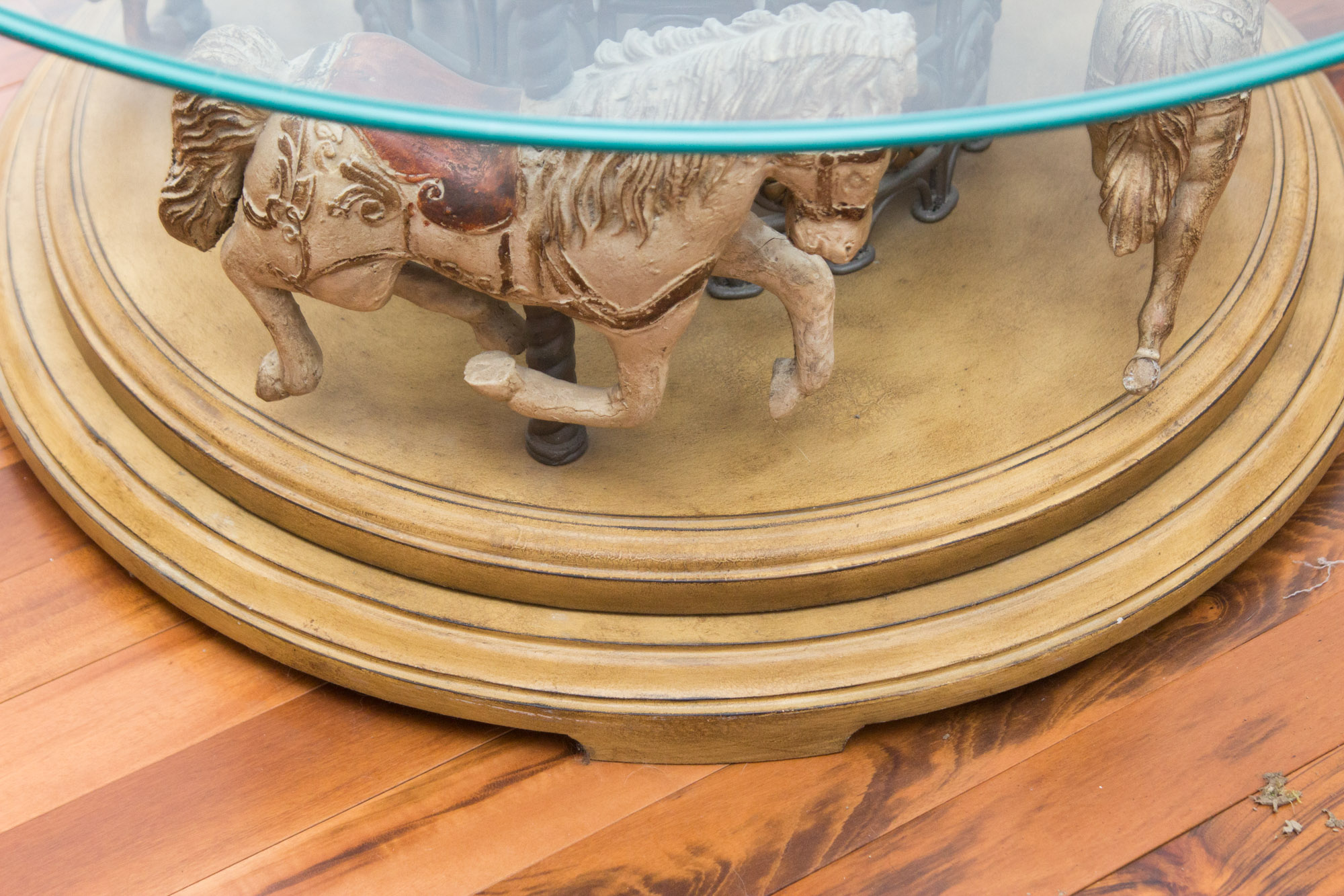 Carousel Horse Coffee Table