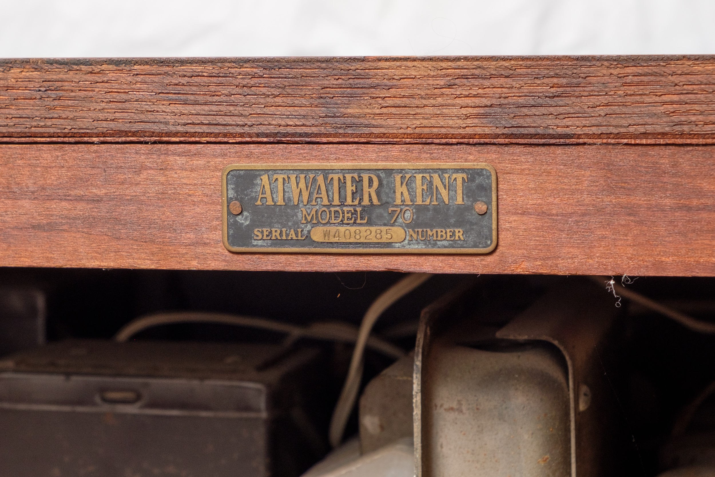 Vintage Atwater Kent Model 70 Console Radio