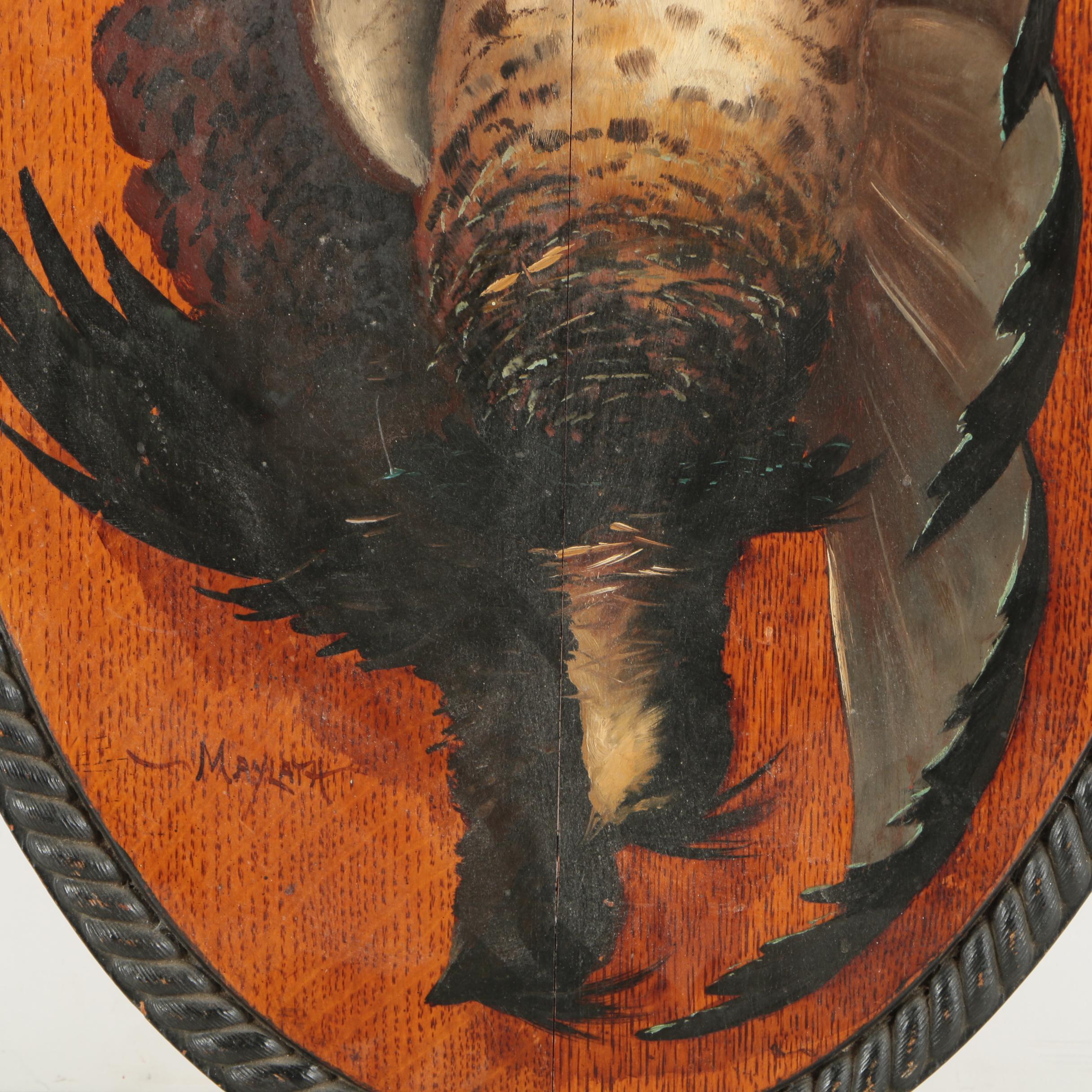 Maylath Oil Painting of Game Birds