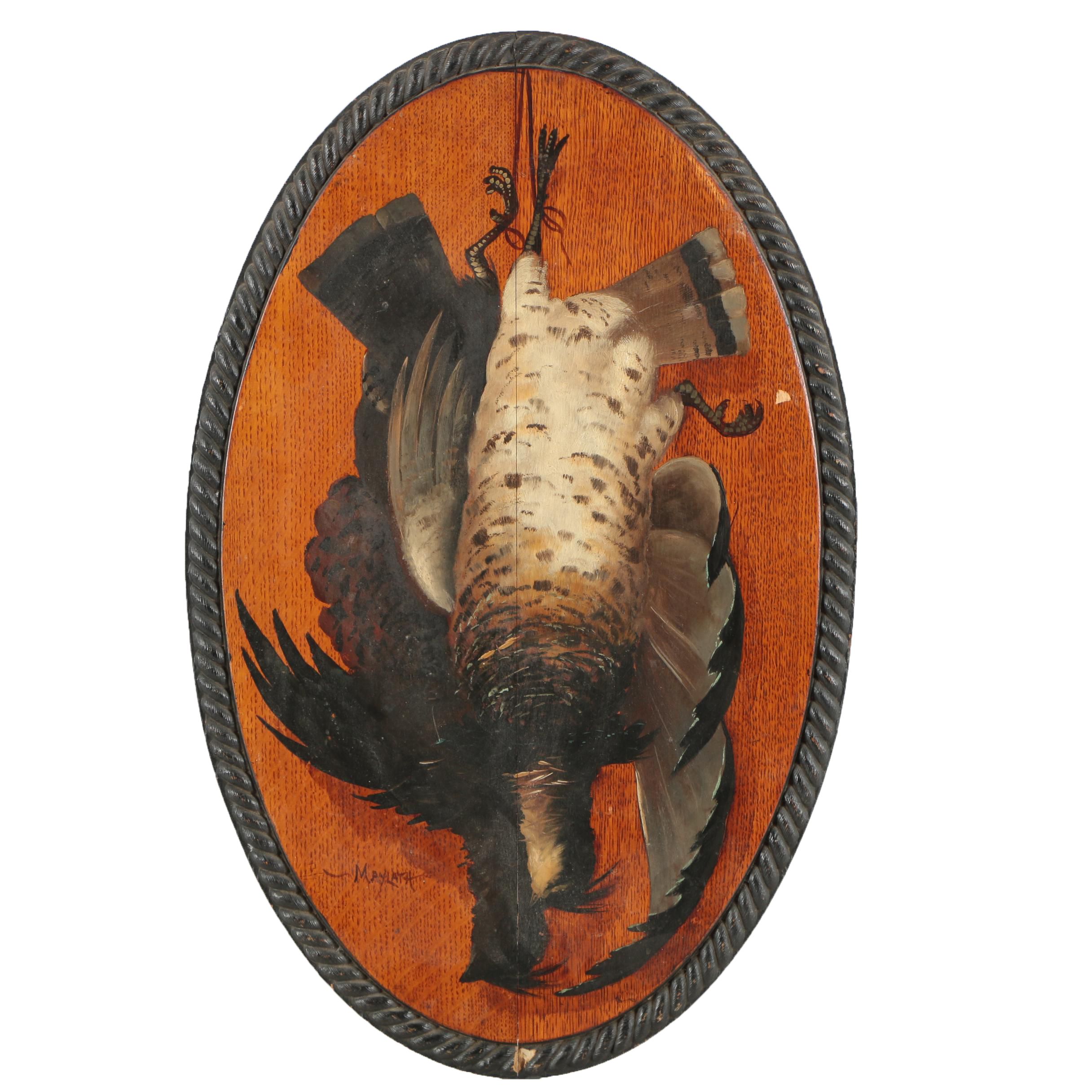 Maylath Oil Painting of Game Birds