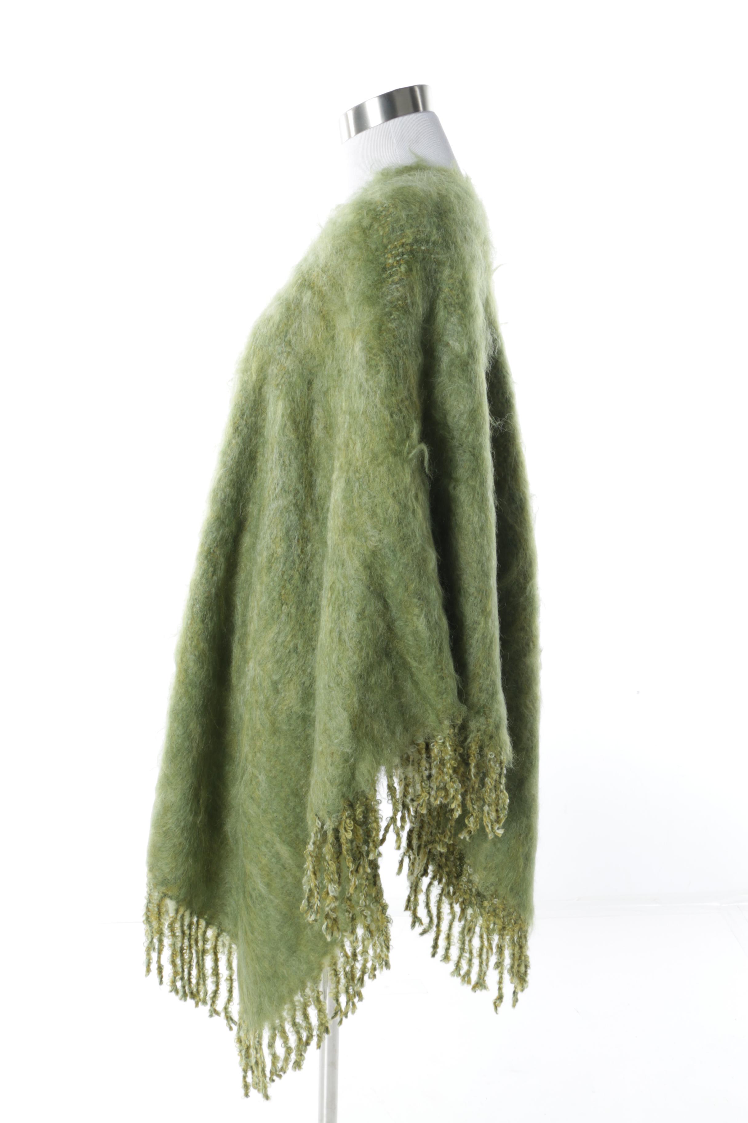 Baby Mo South Fine African Mohair Ponchos