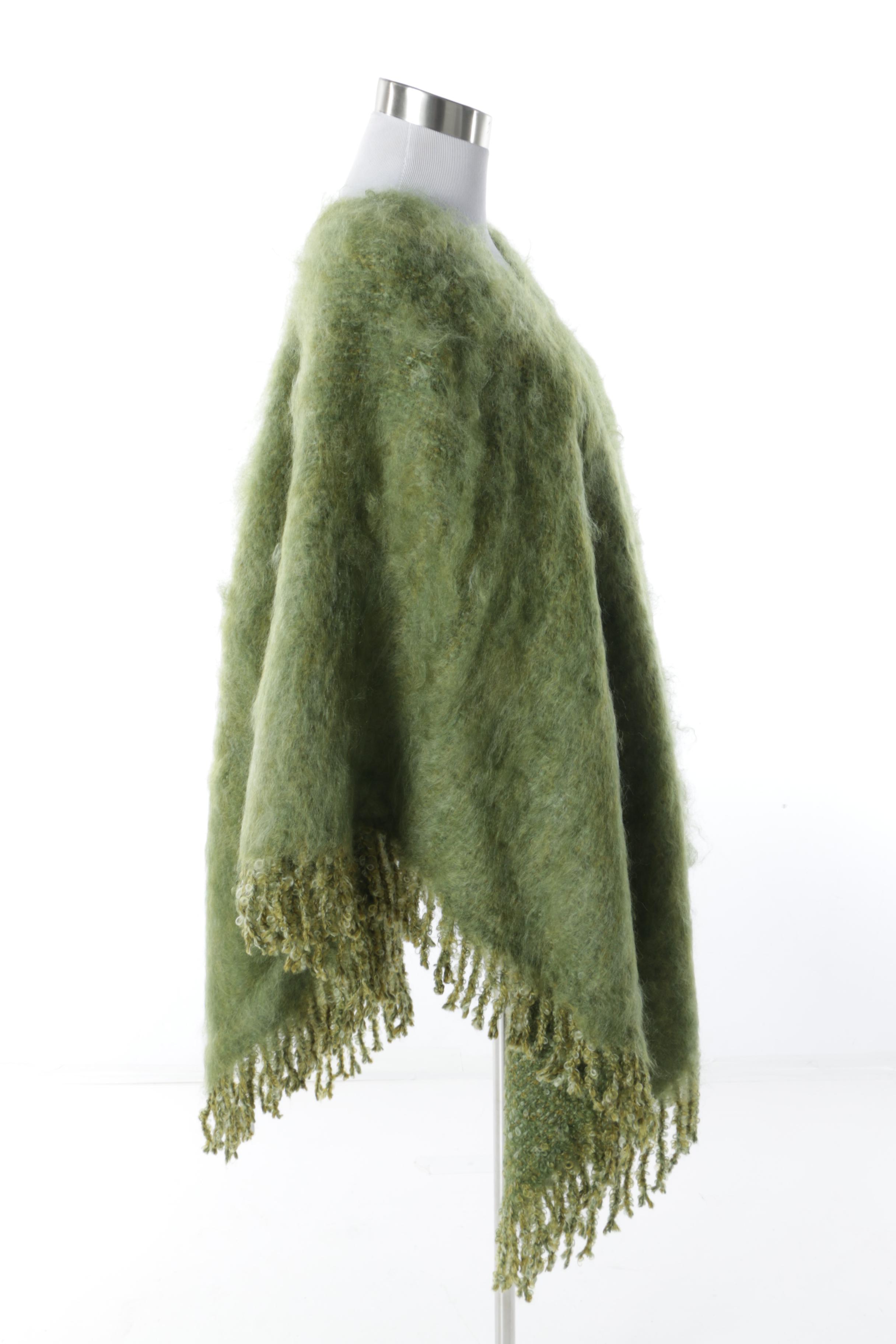 Baby Mo South Fine African Mohair Ponchos