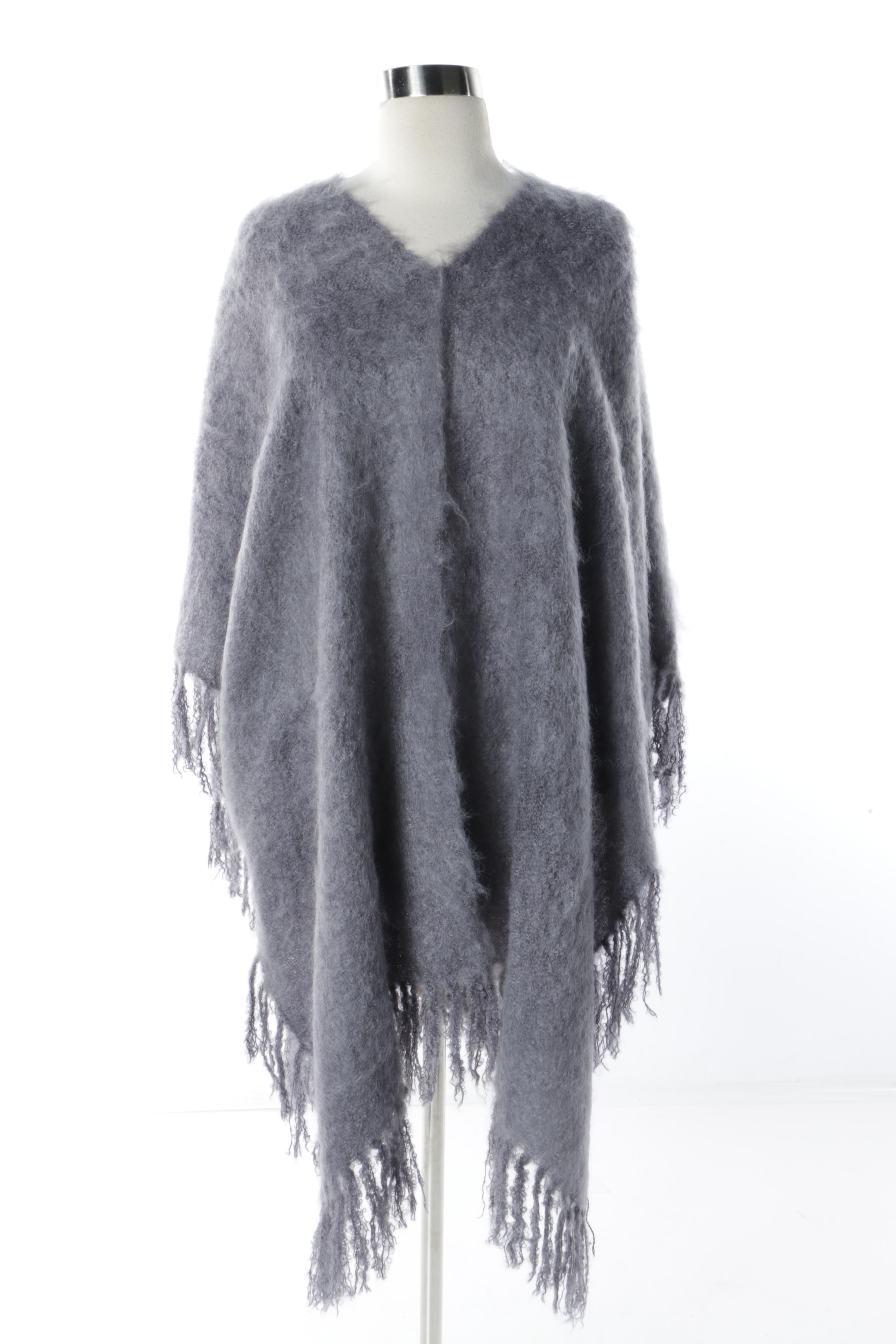 Baby Mo South Fine African Mohair Ponchos