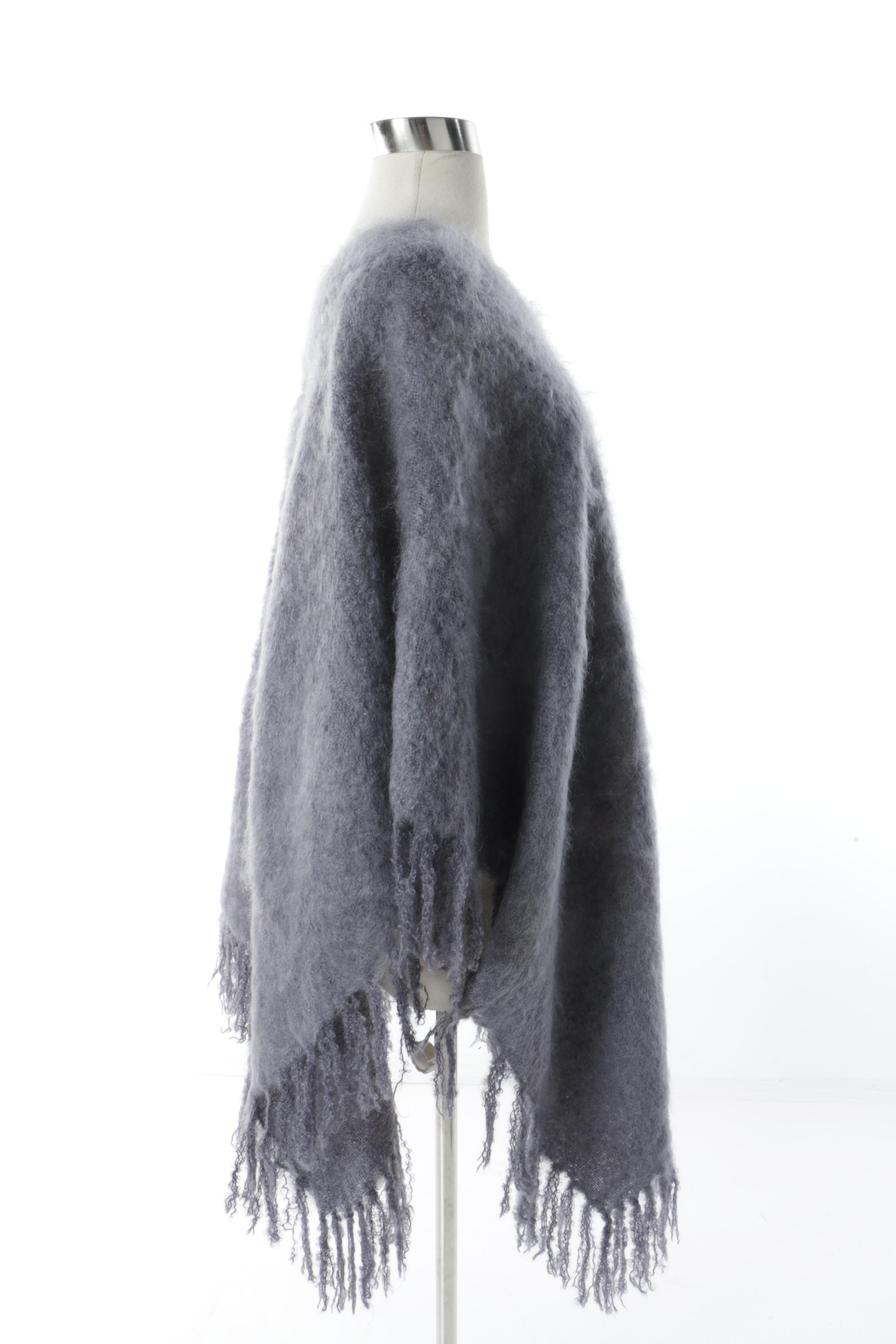 Baby Mo South Fine African Mohair Ponchos