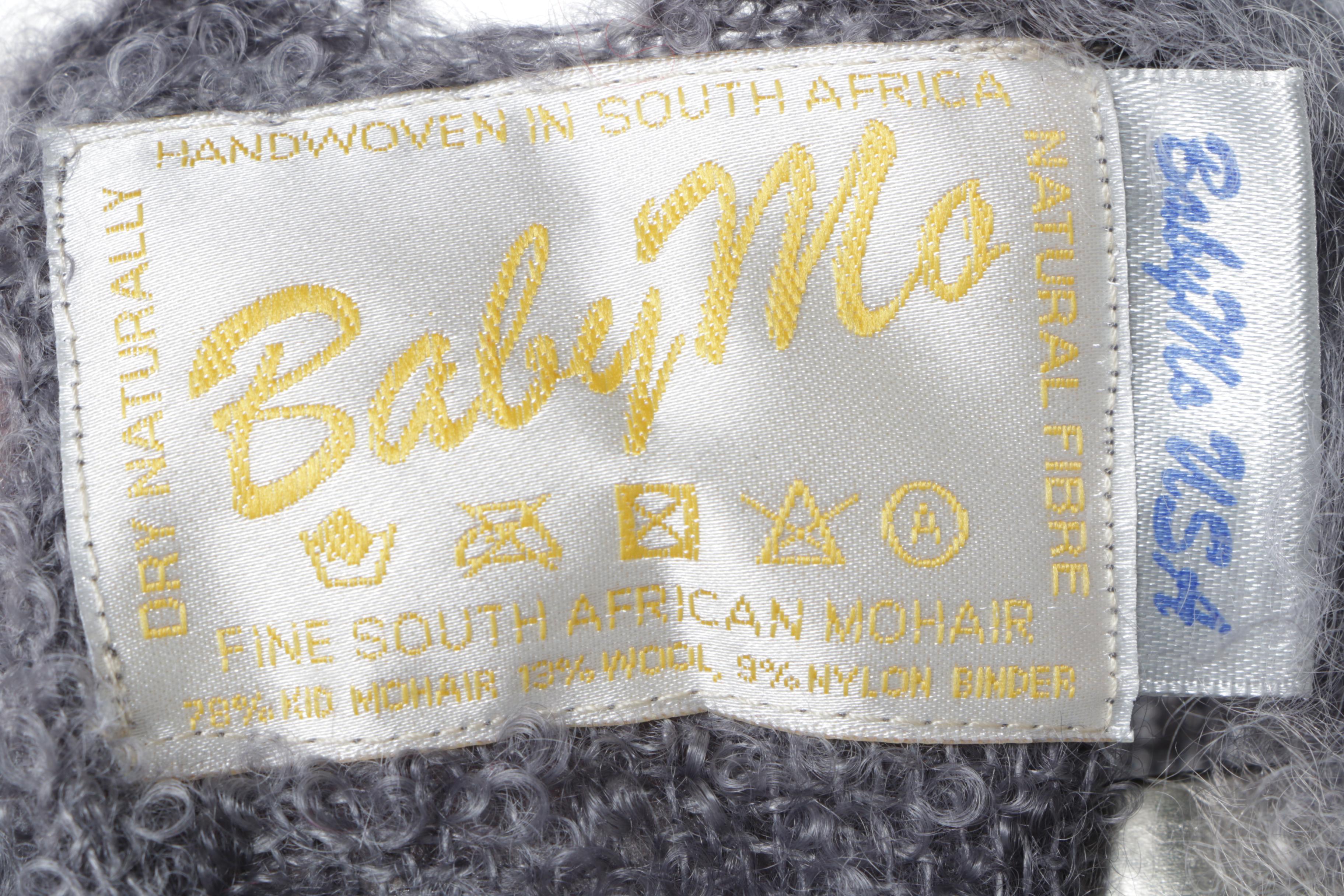 Baby Mo South Fine African Mohair Ponchos