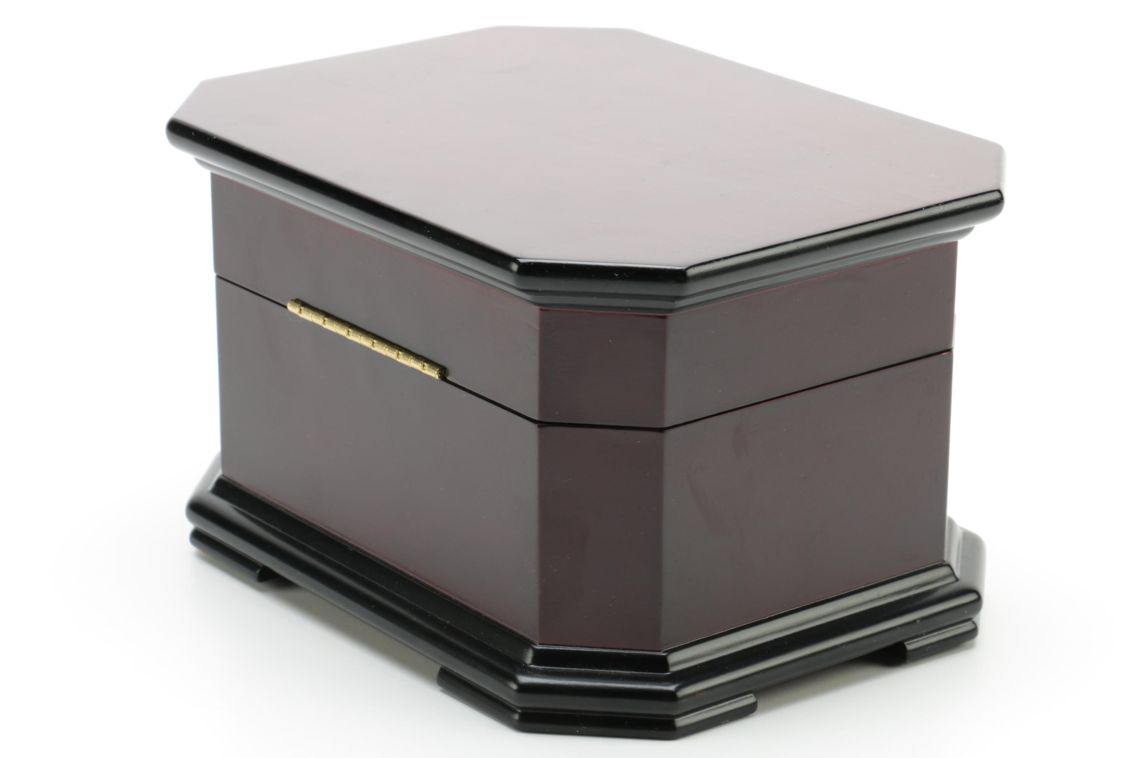 Thomas Kinkade Music Box and Clock