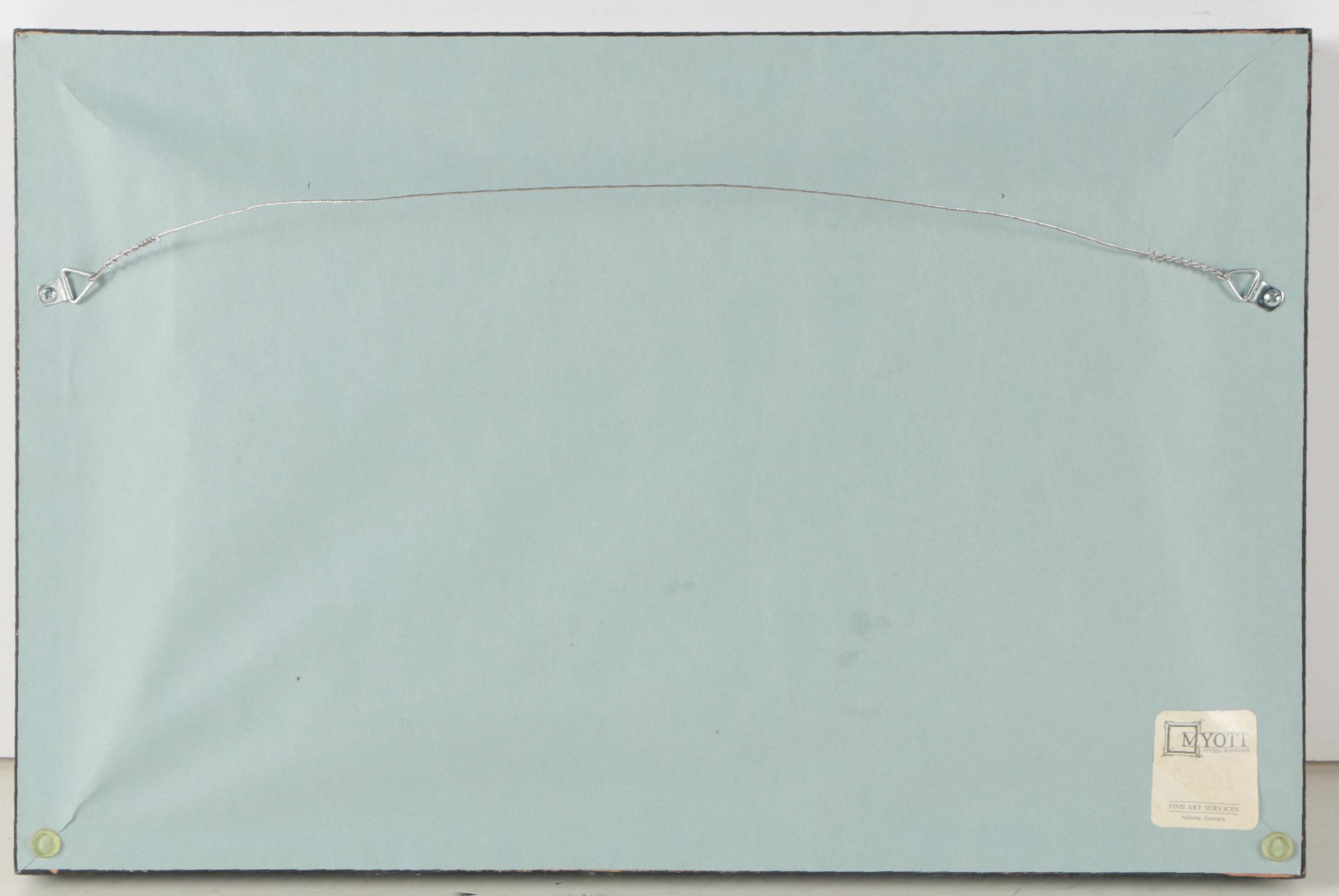 Robert Stuart Antique Oil Painting of Morning Lakeside Scene