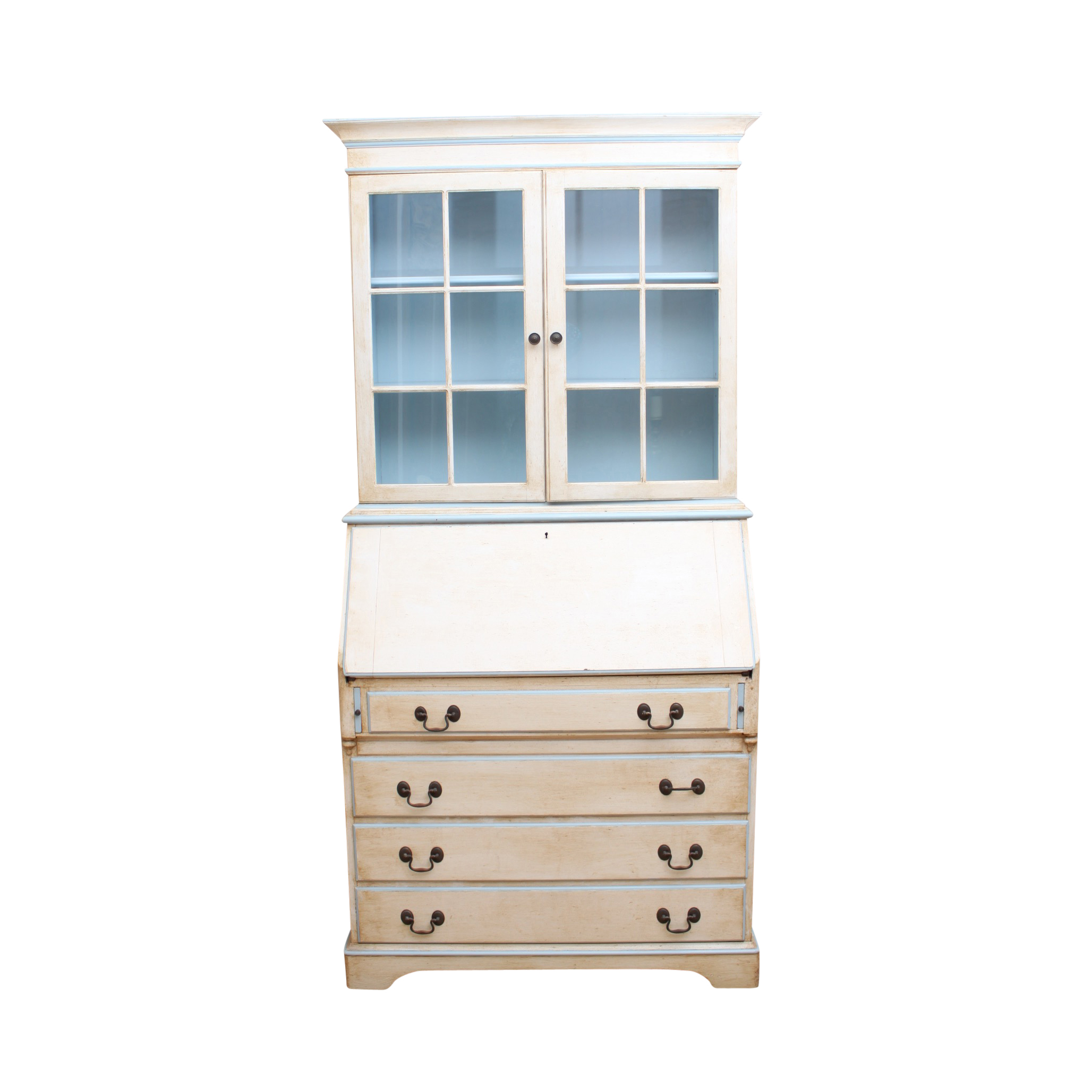 Vintage Pennsylvania House Antique Reproduction Secretary