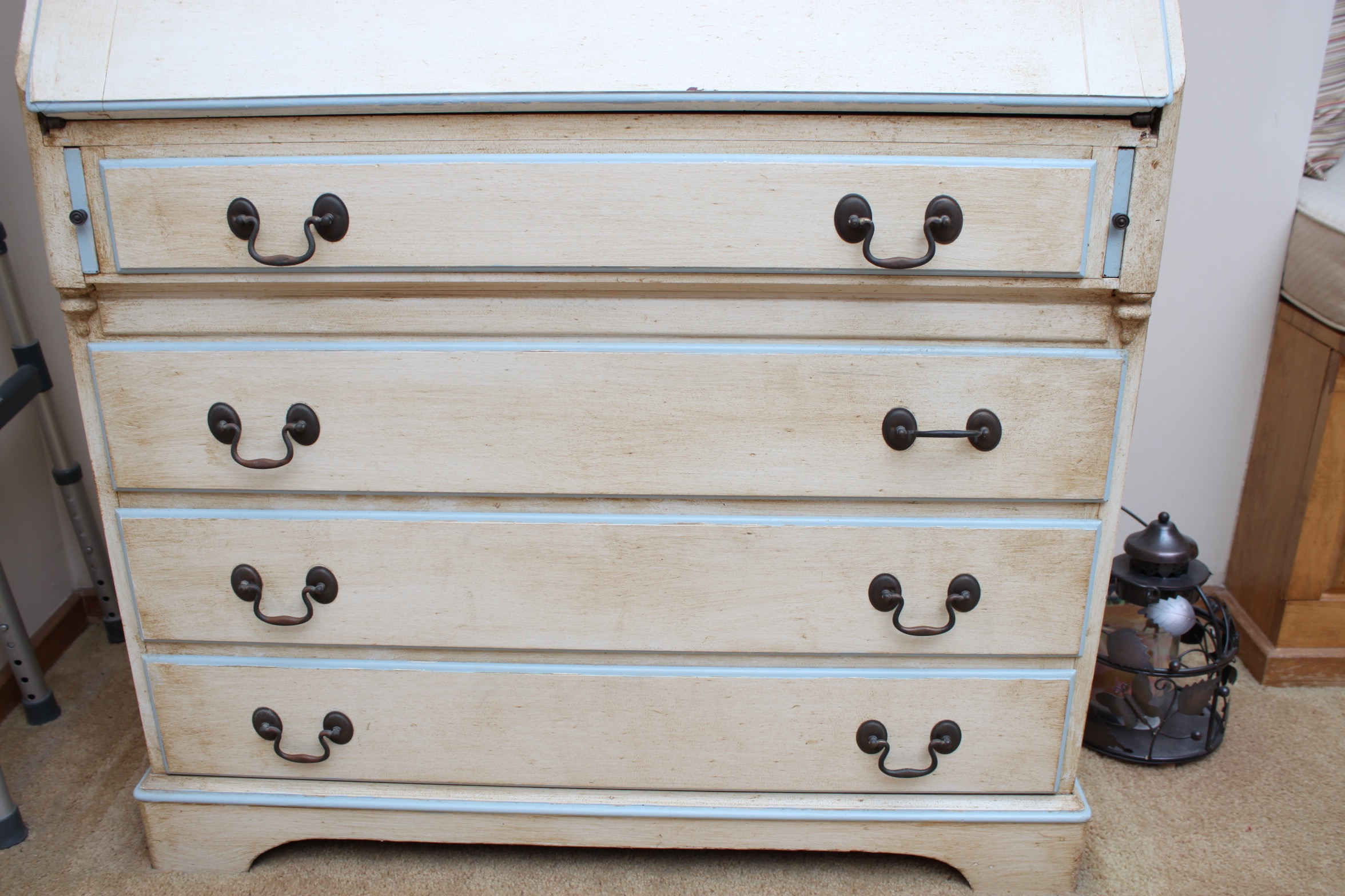 Vintage Pennsylvania House Antique Reproduction Secretary