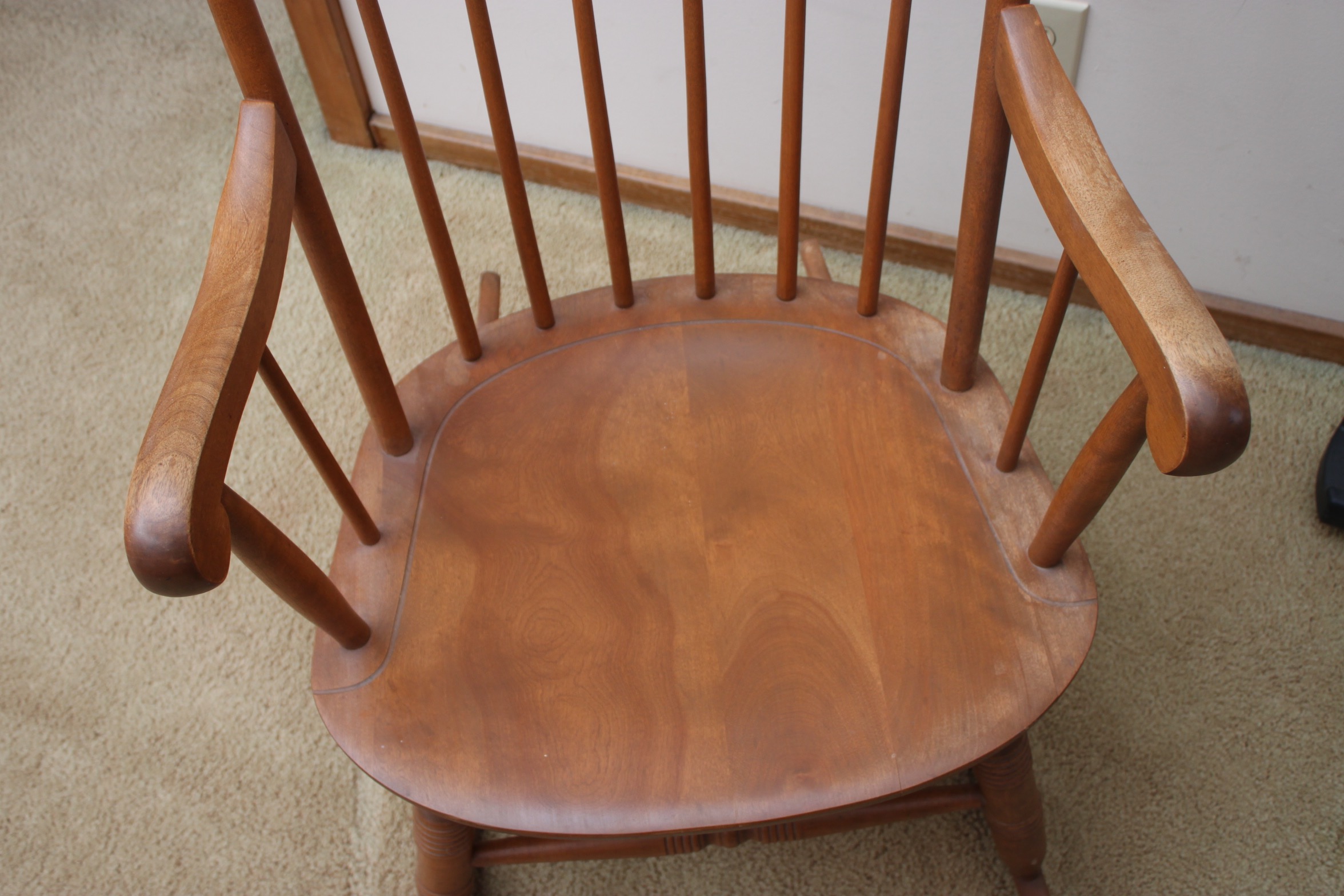 Vintage Rocking Chair by Nichols & Stone