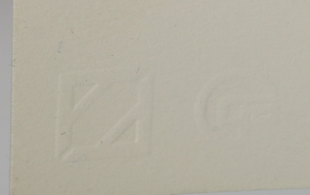 Raymond Loewy Lithograph "Avanti II"