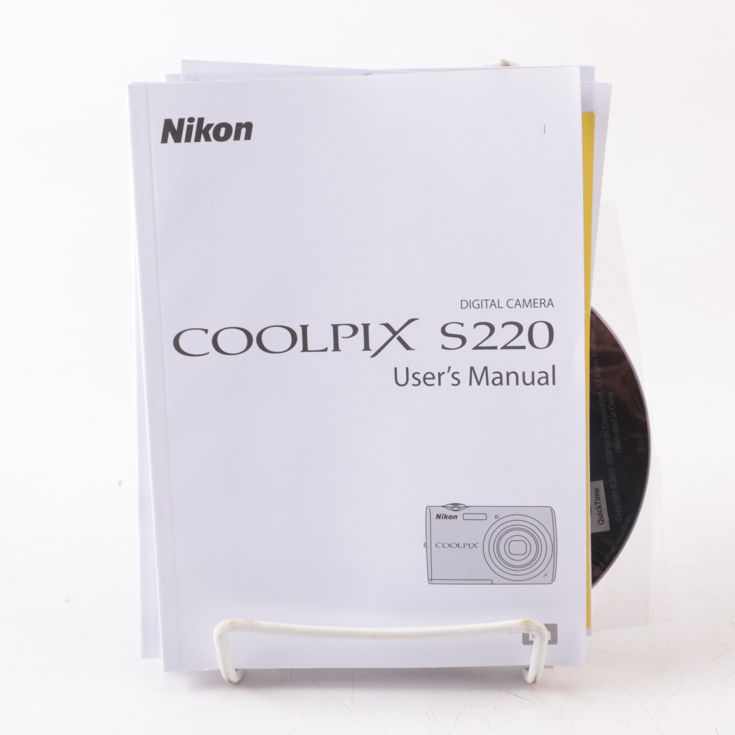 Nikon Coolpix S220 Digital Camera