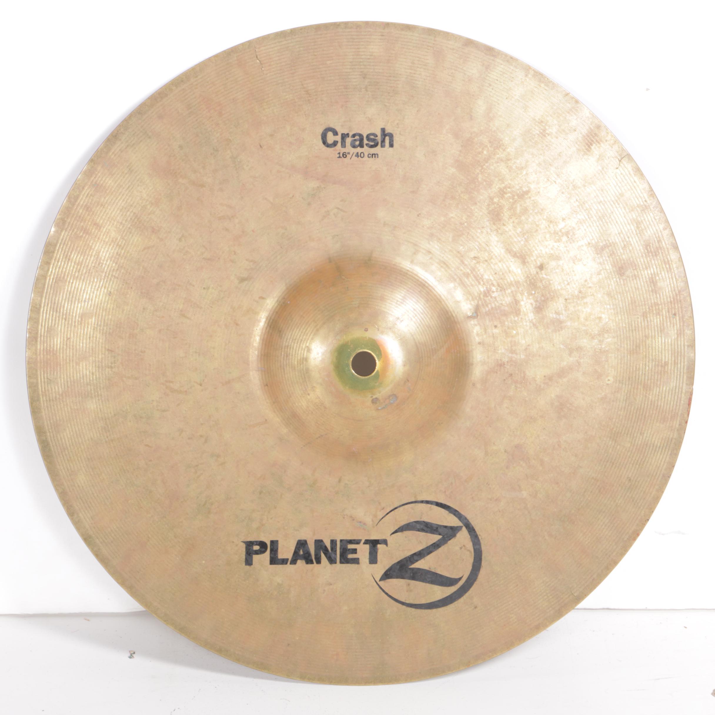 Zildjian Planet Z Crash and Ride Cymbals