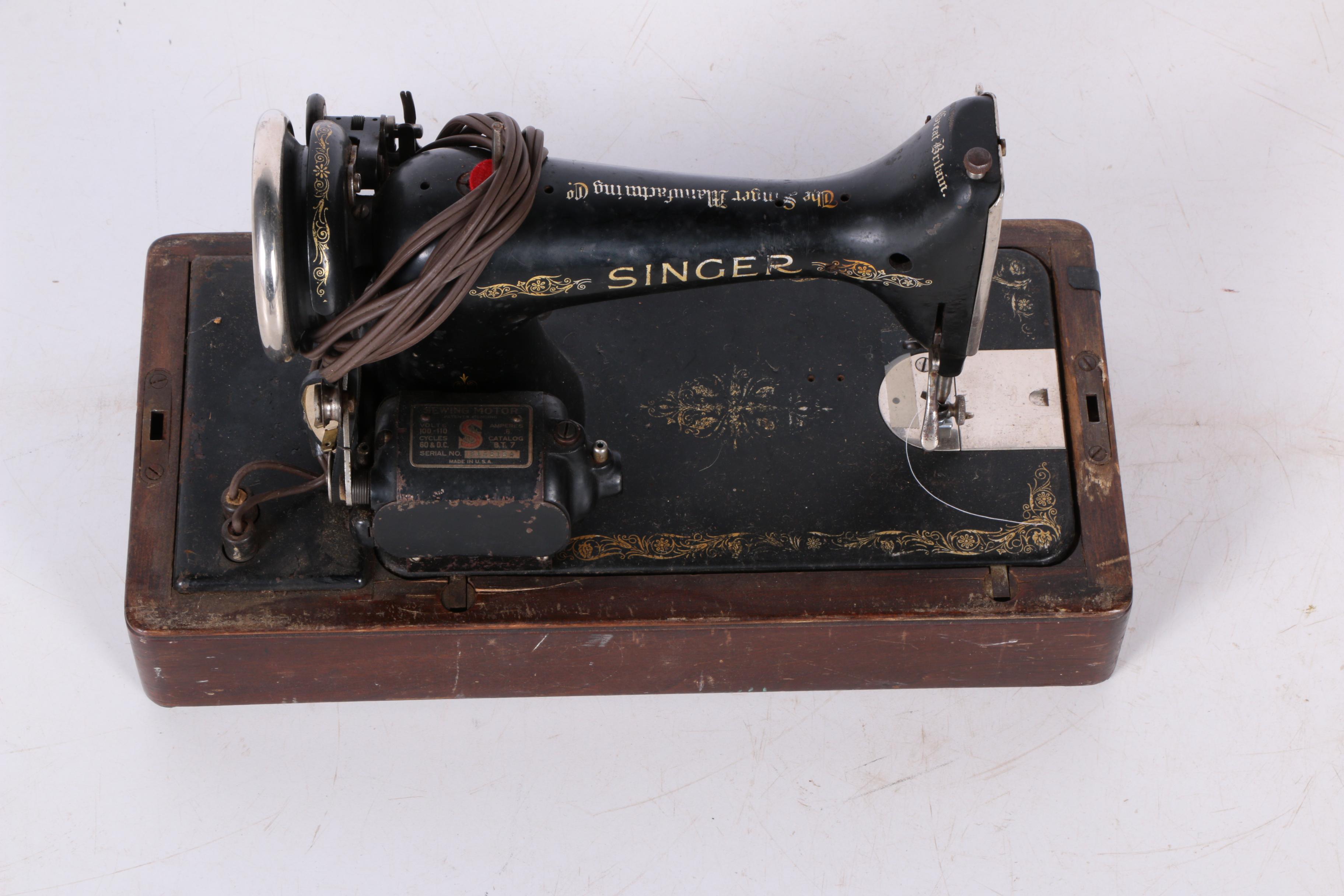 Antique Singer Sewing Machine