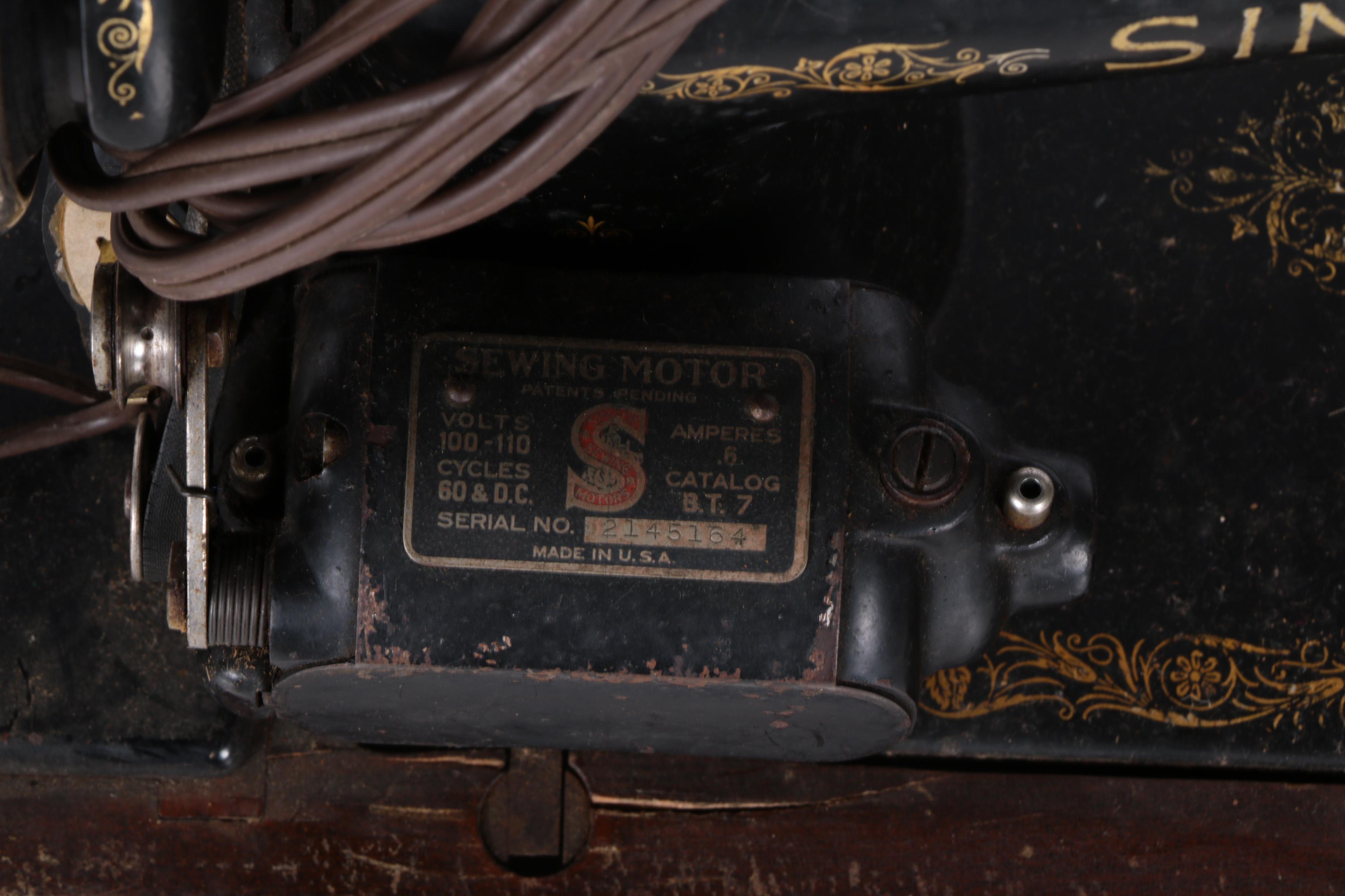 Antique Singer Sewing Machine