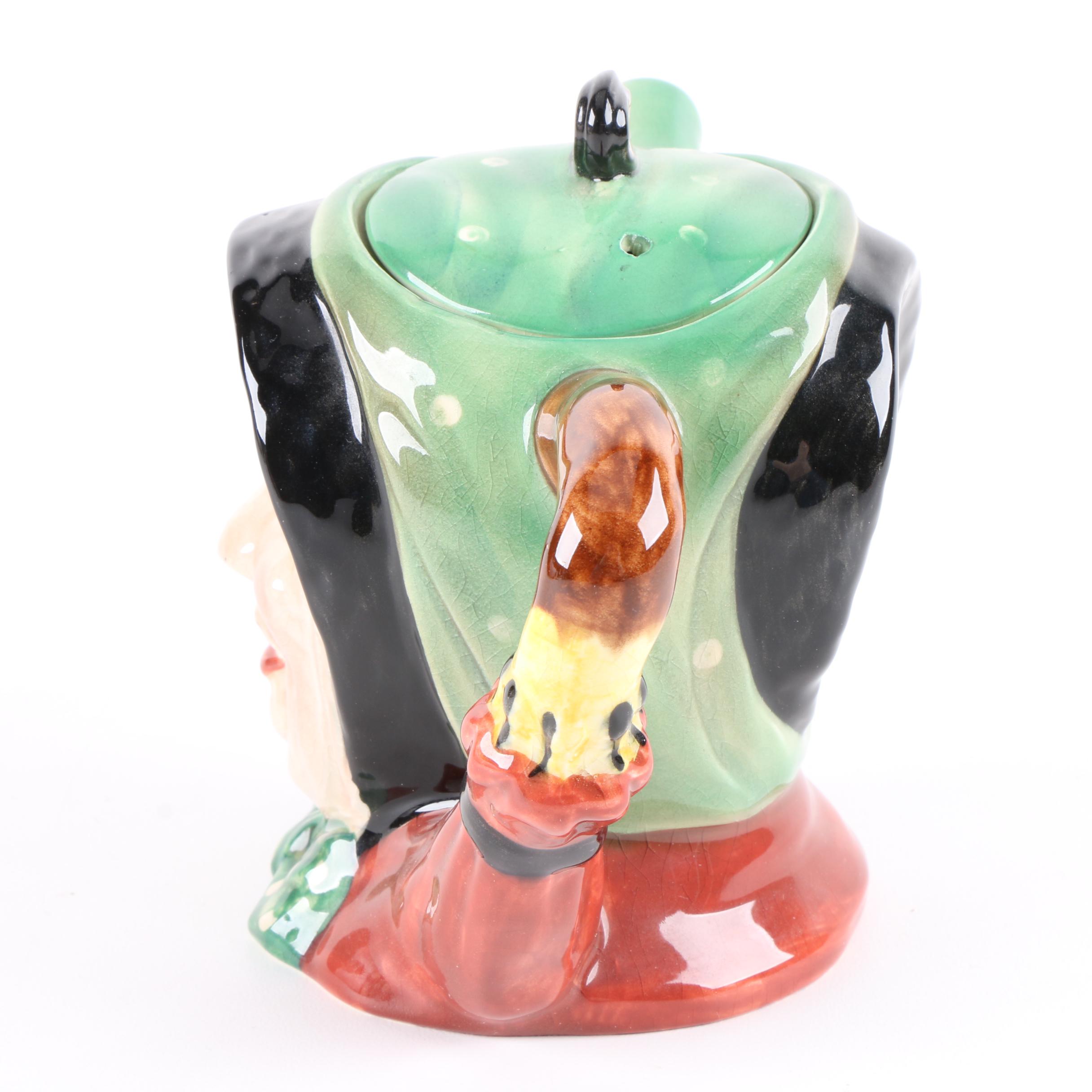 Vintage Beswick Ware "Sairey Gamp" Figural Teapot