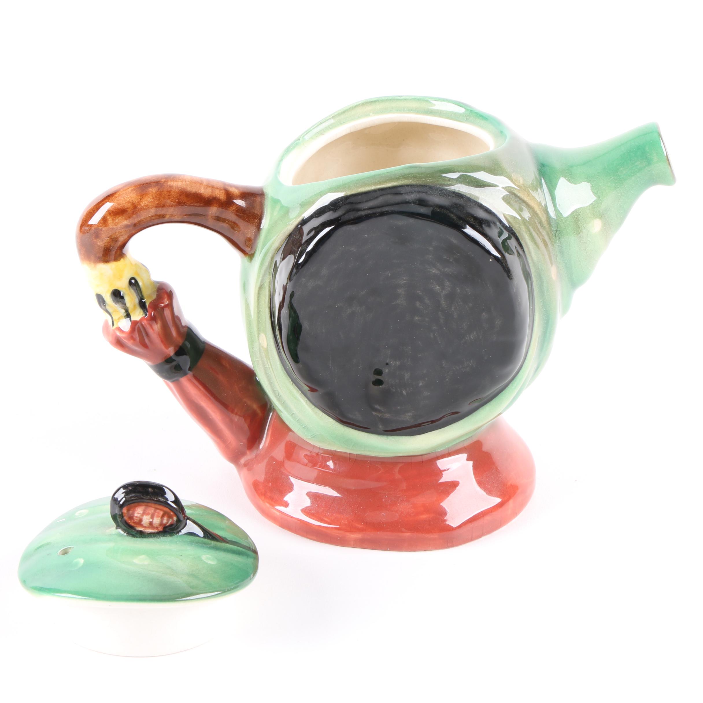 Vintage Beswick Ware "Sairey Gamp" Figural Teapot