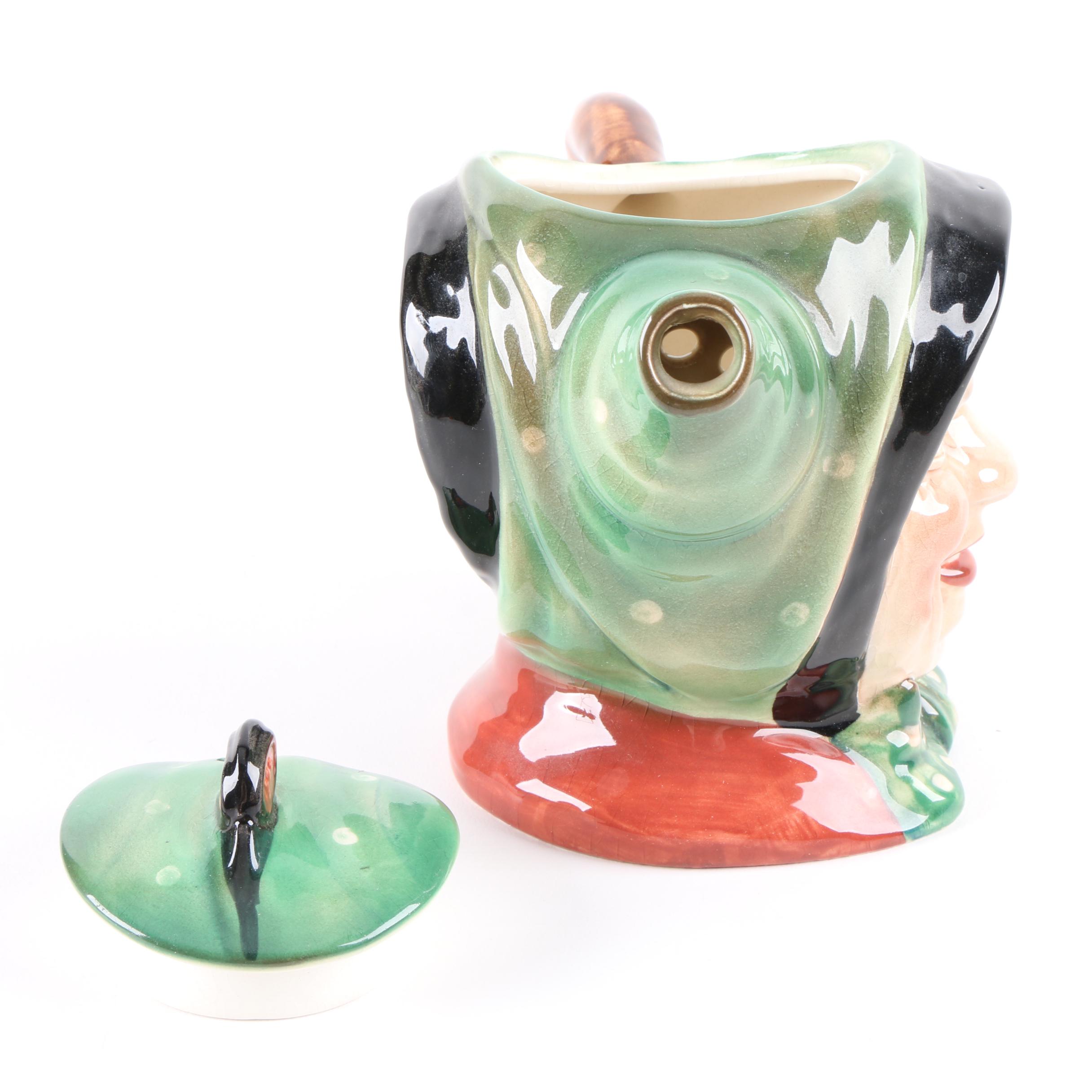 Vintage Beswick Ware "Sairey Gamp" Figural Teapot