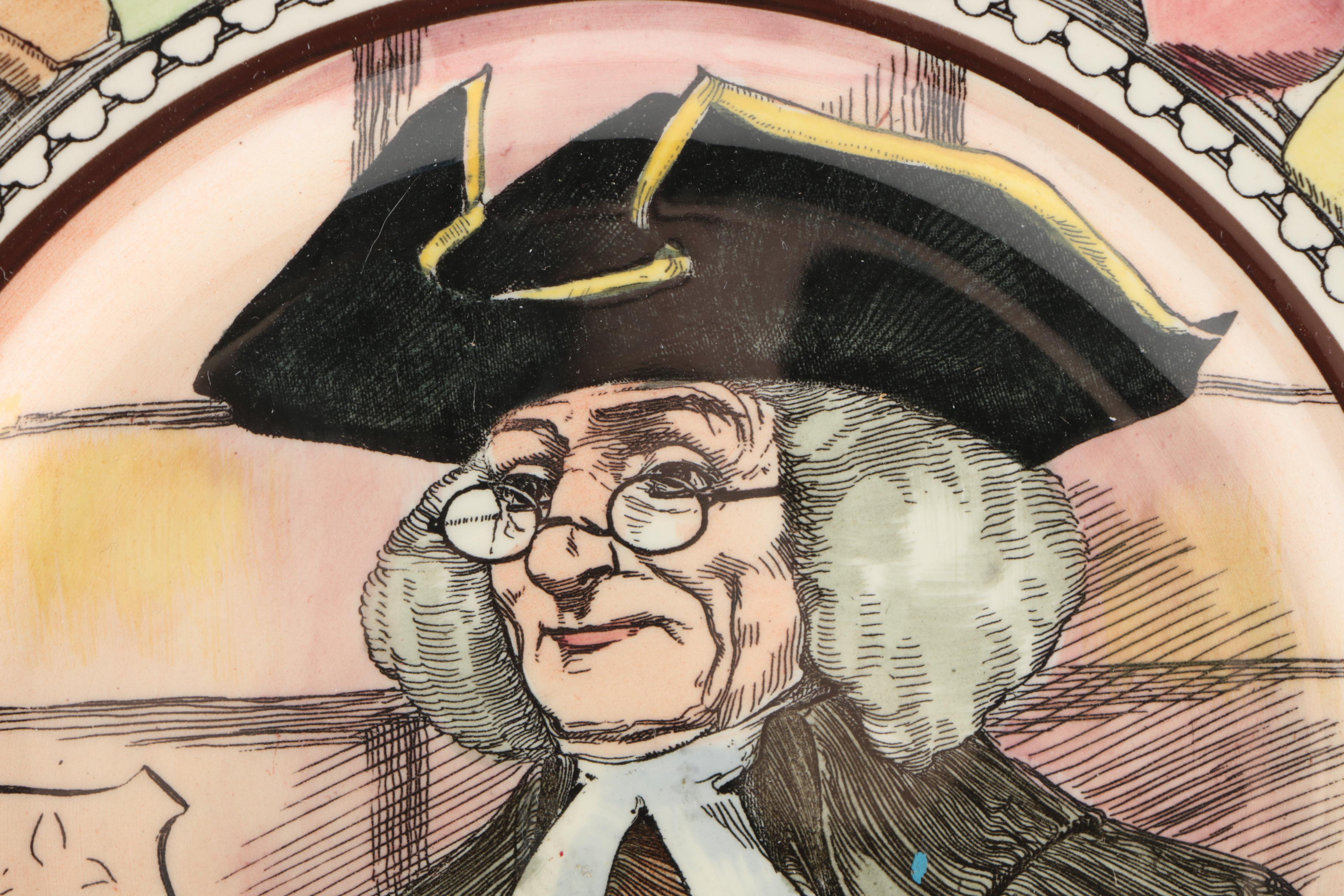 Vintage Royal Doulton "The Parson" Plate D6280