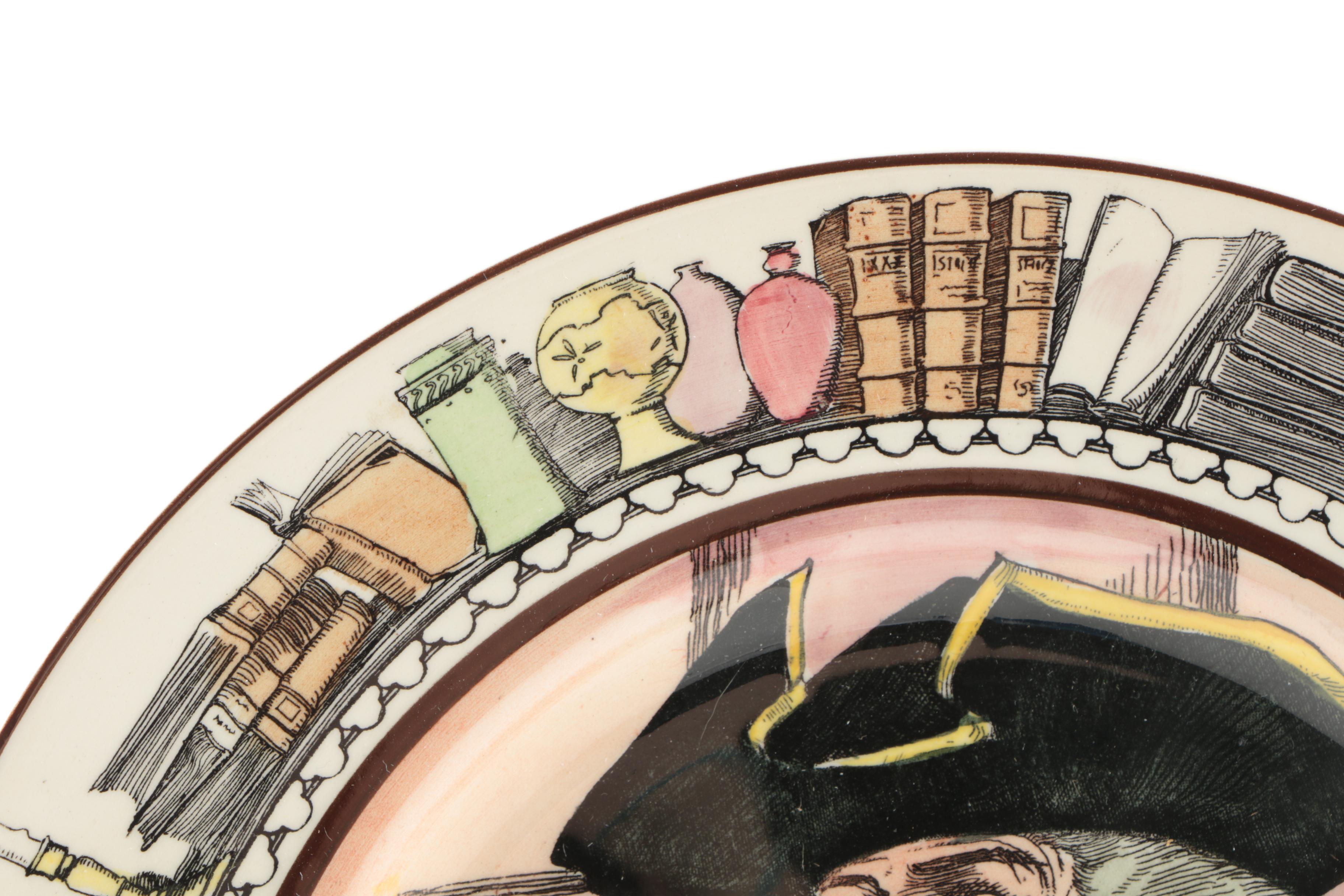 Vintage Royal Doulton "The Parson" Plate D6280