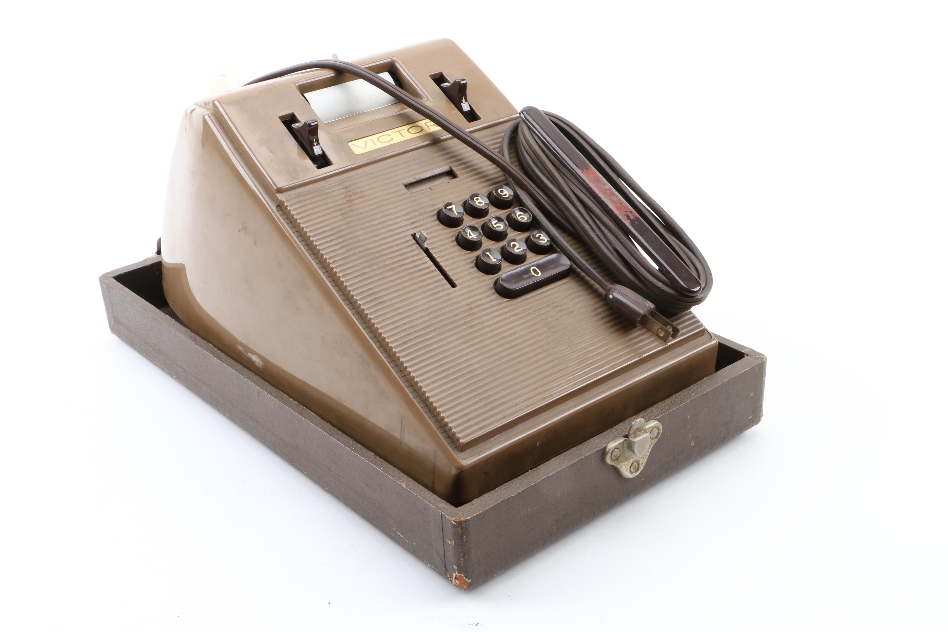 Vintage Victor Adding Machine Co. Adding Machine