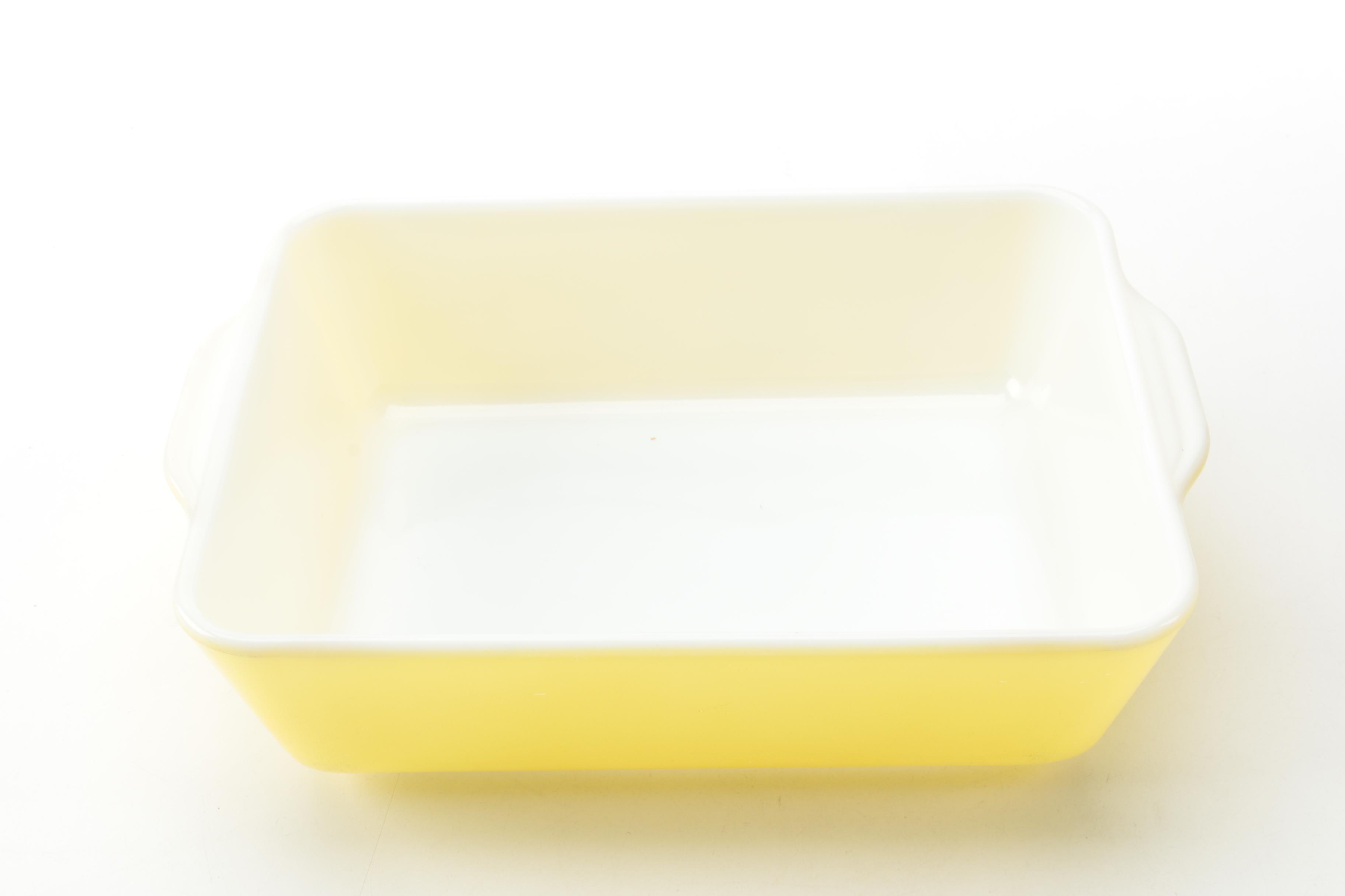 Pyrex "Primary Colors" Mixing Bowls and Refrigerator Jars